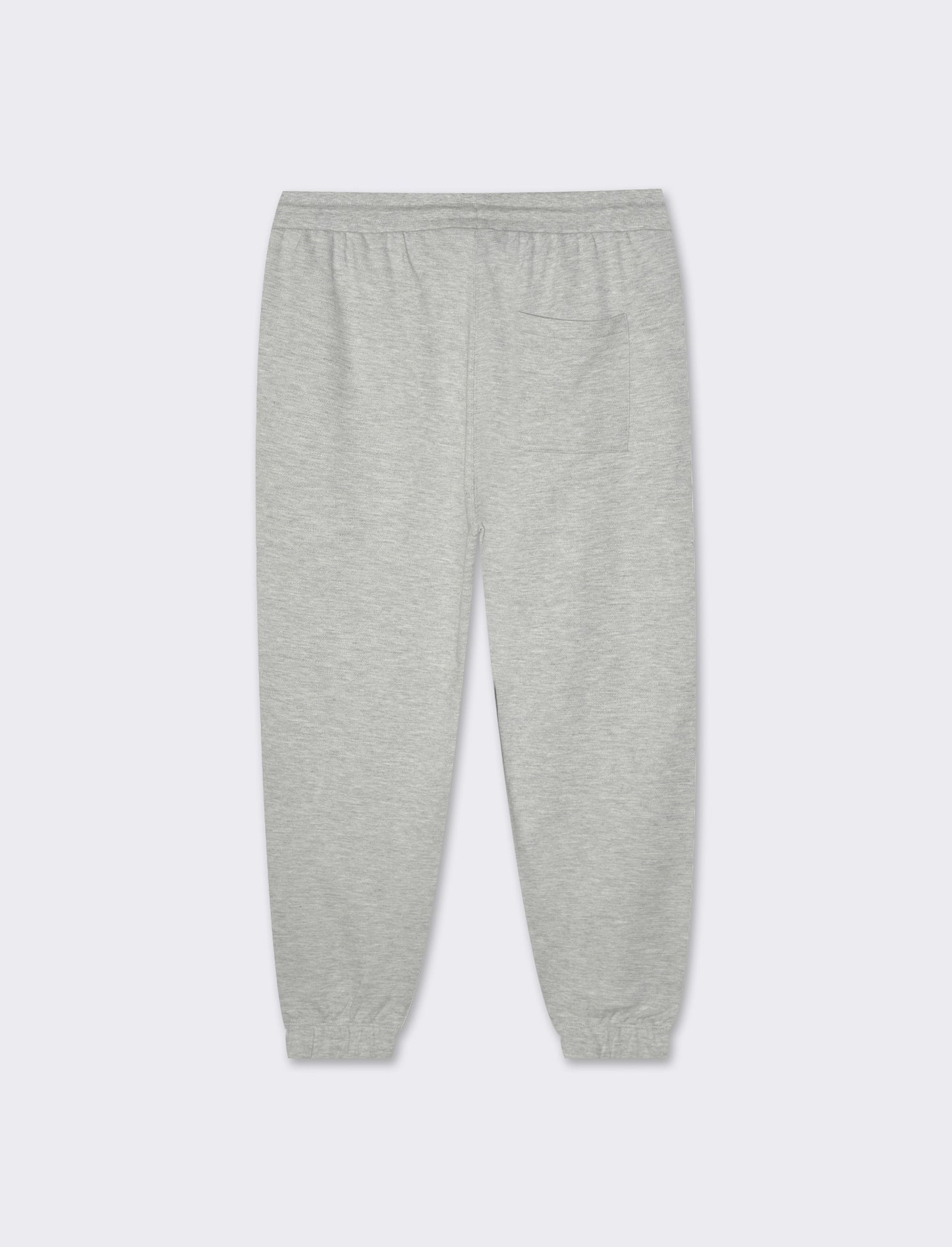 Man's basic piquet jogger pants - Grey
