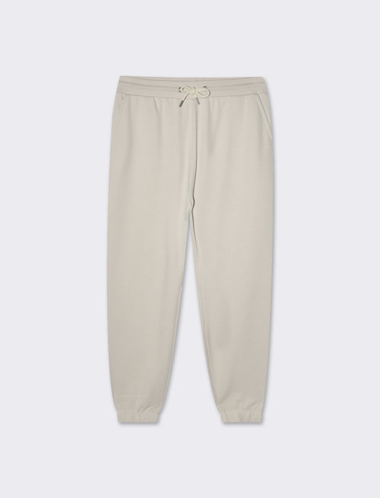 Man's basic piquet jogger pants - Grey