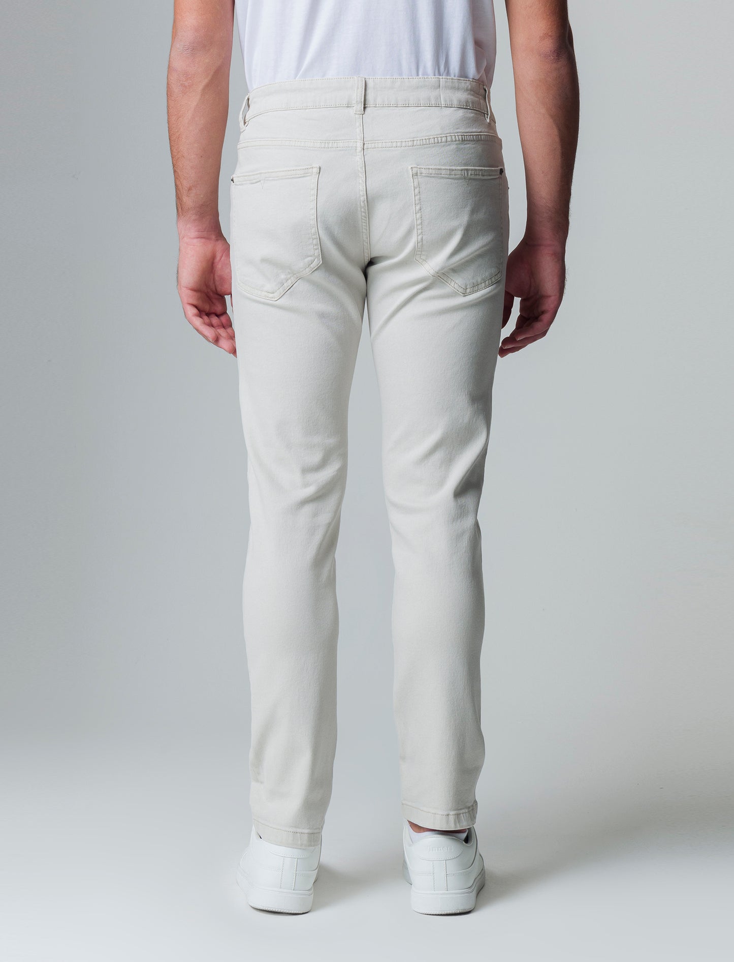 Man's slim fit 5 pocket pants - Grey