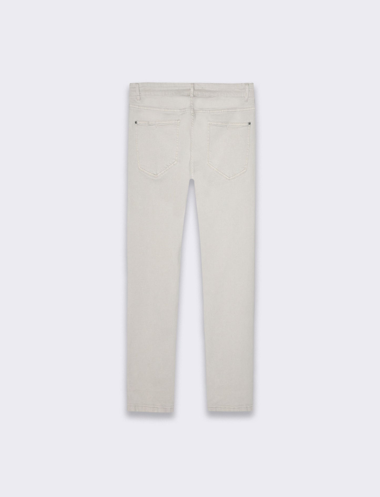 Man's slim fit 5 pocket pants - Grey