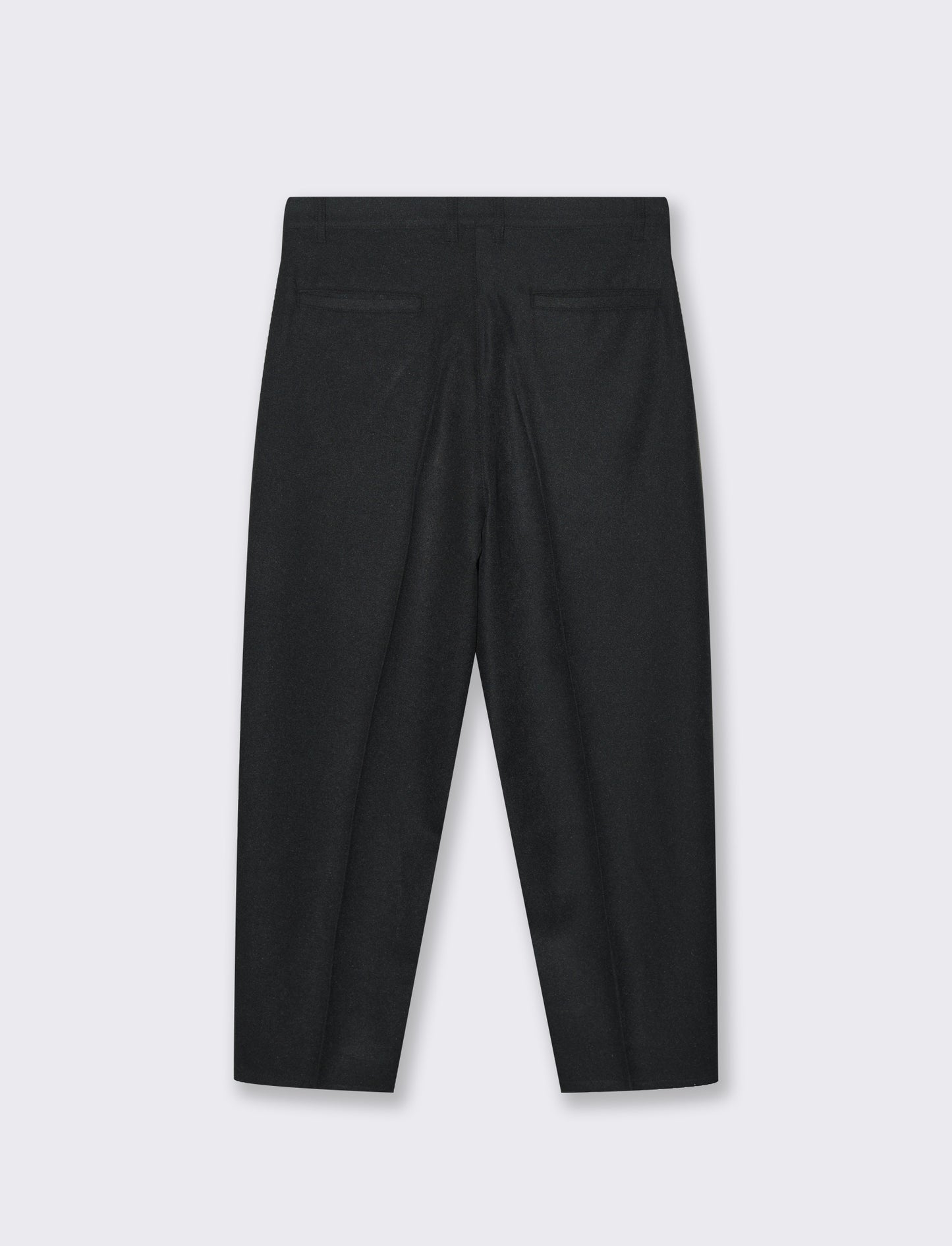 Man's tailored baggy fit trousers - Black