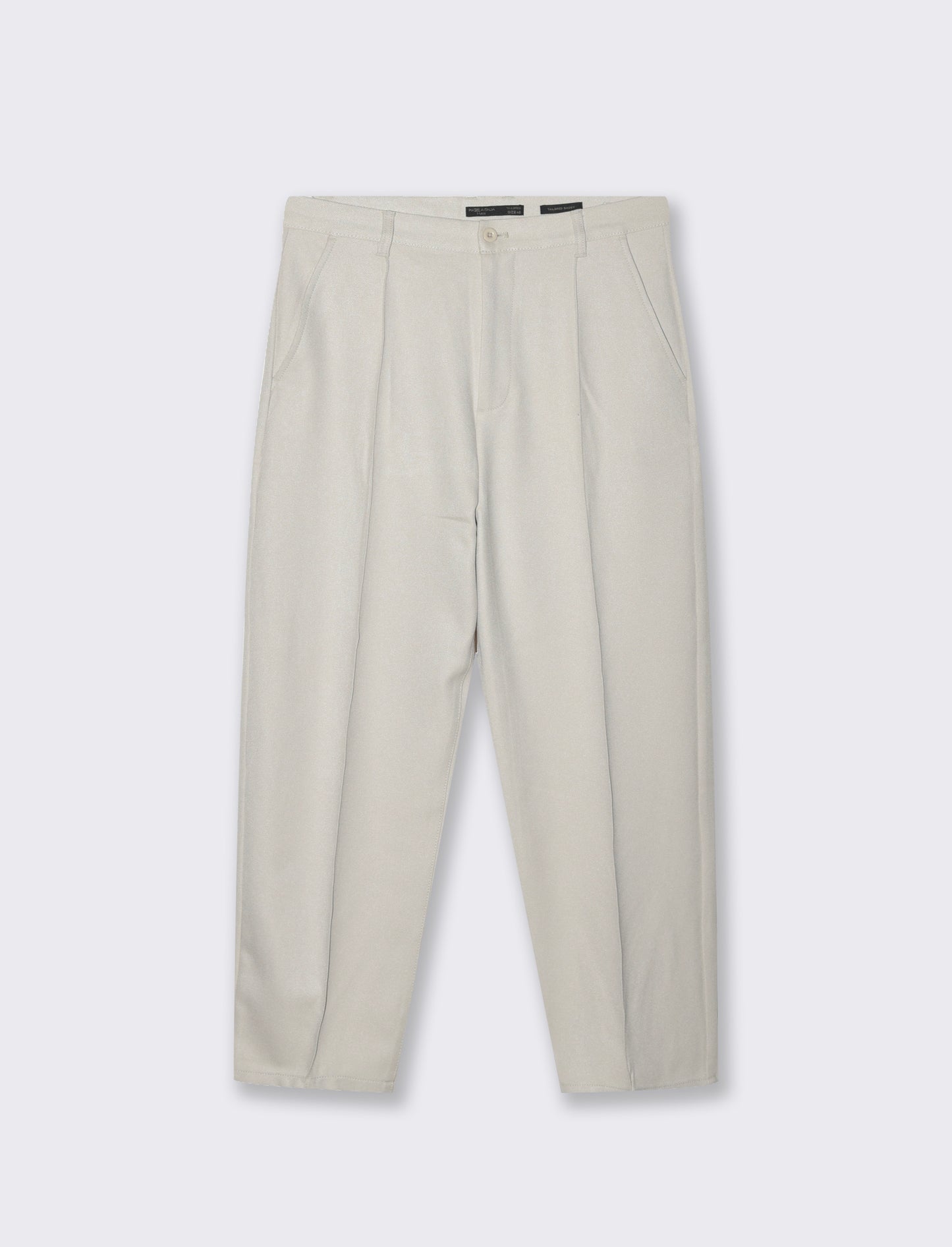 Man's tailored baggy fit trousers - Grey
