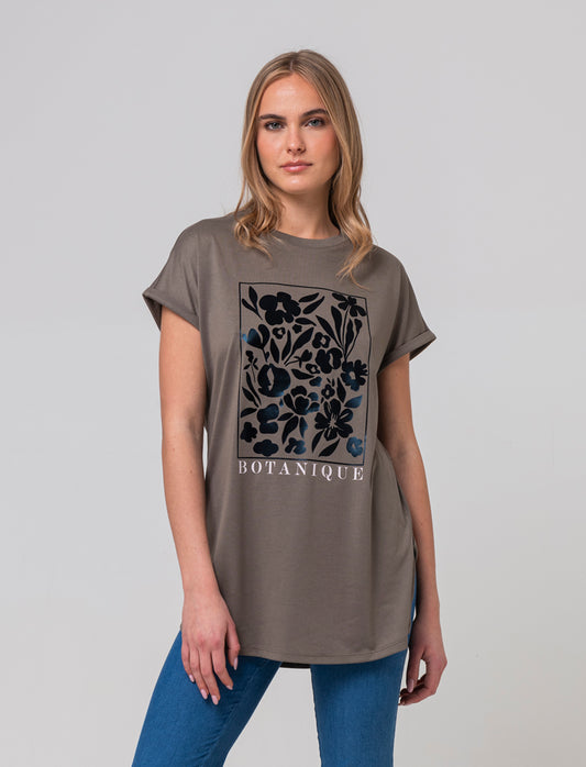 T-shirt con spacchi da donna - var 2
