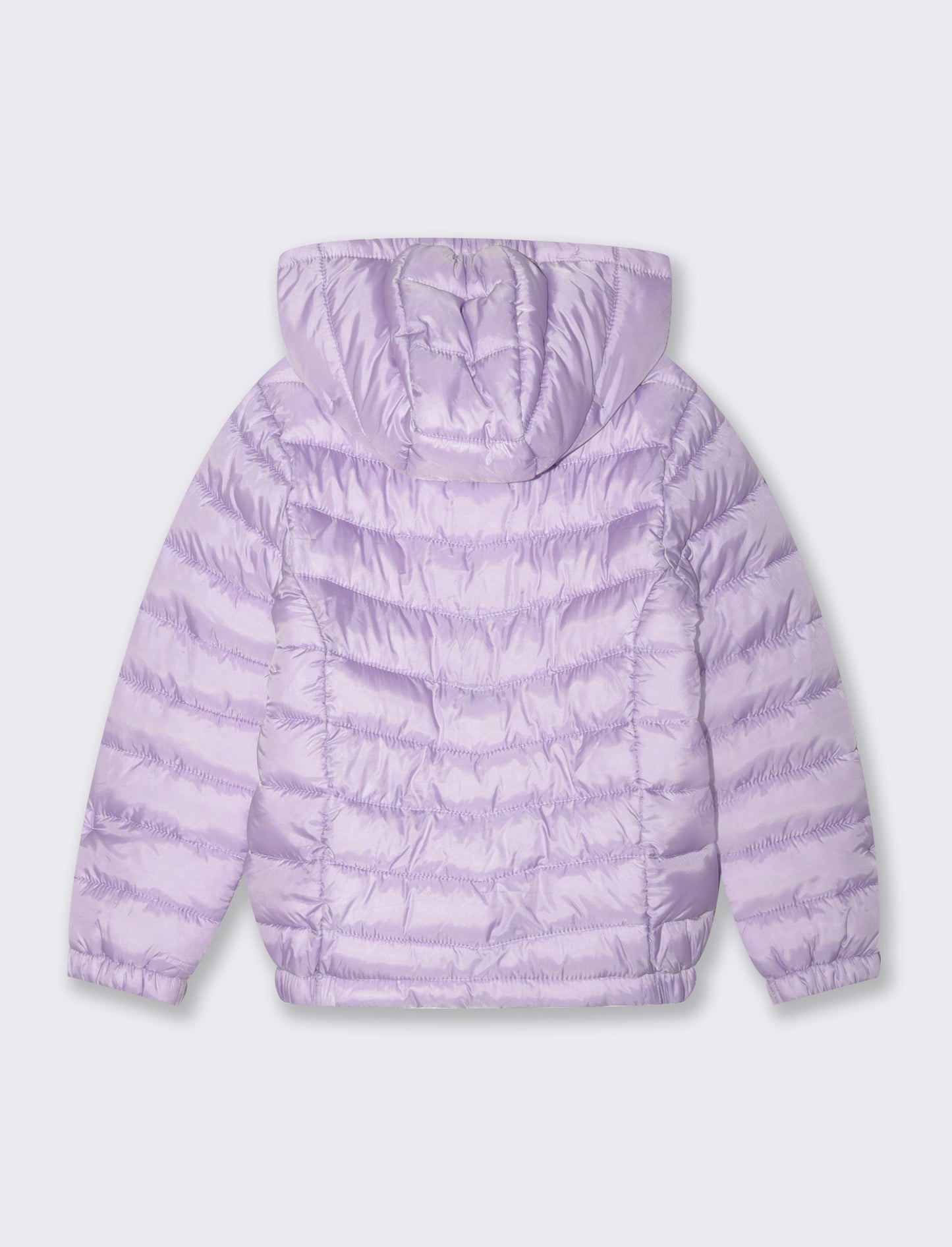 Piumino leggero da bambina - Lilla