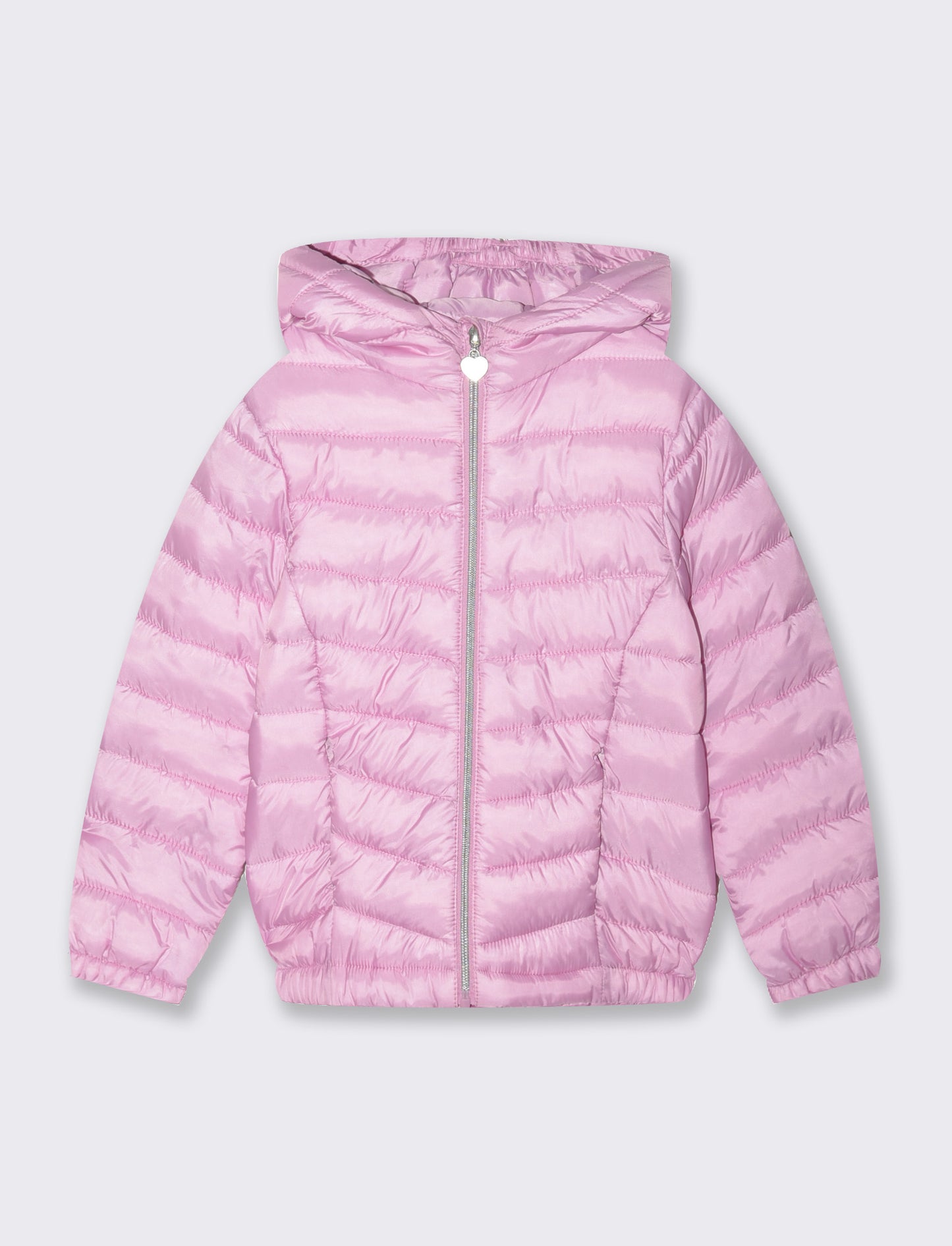 Piumino leggero da bambina - Rosa