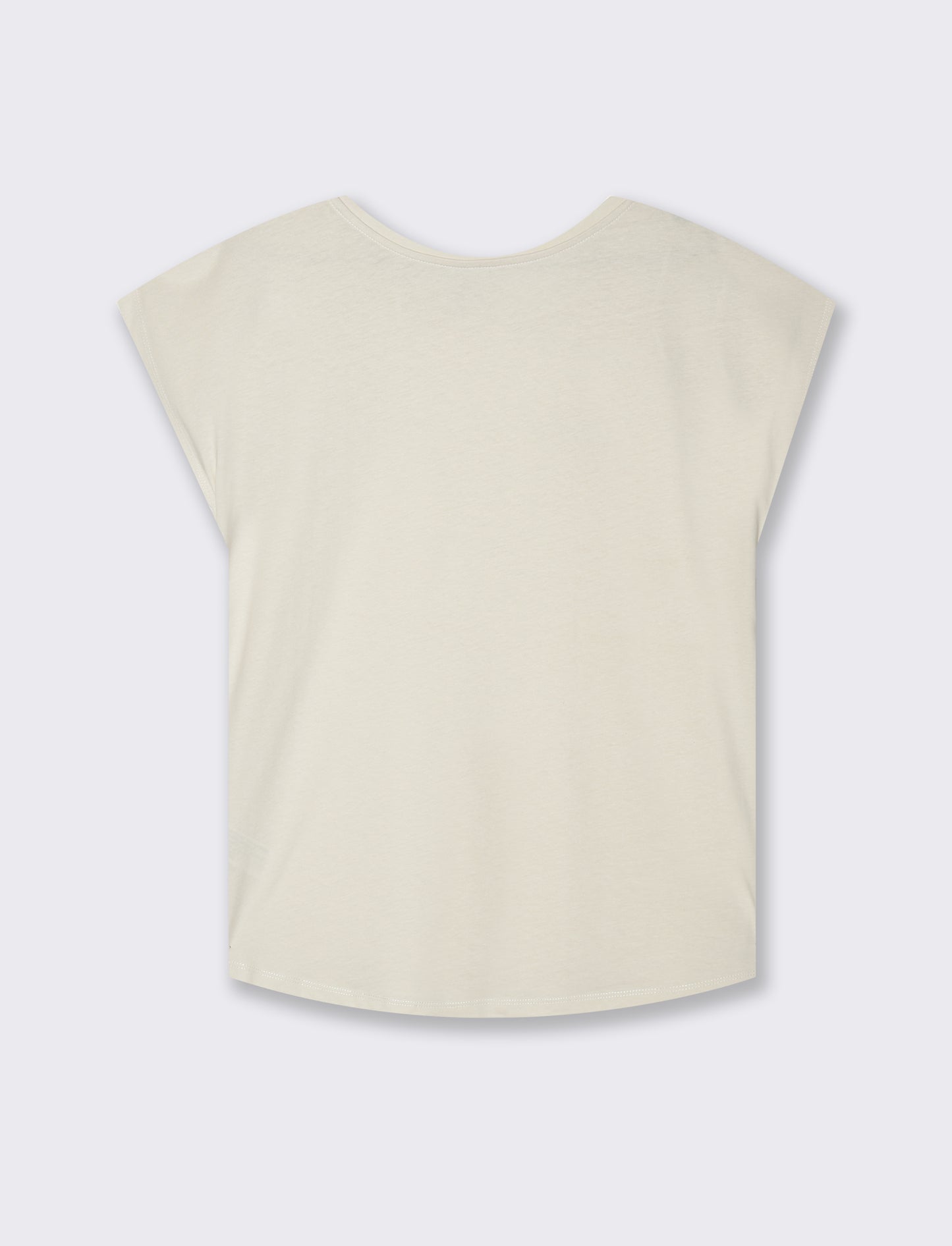 T-shirt con stampa da donna - Avorio