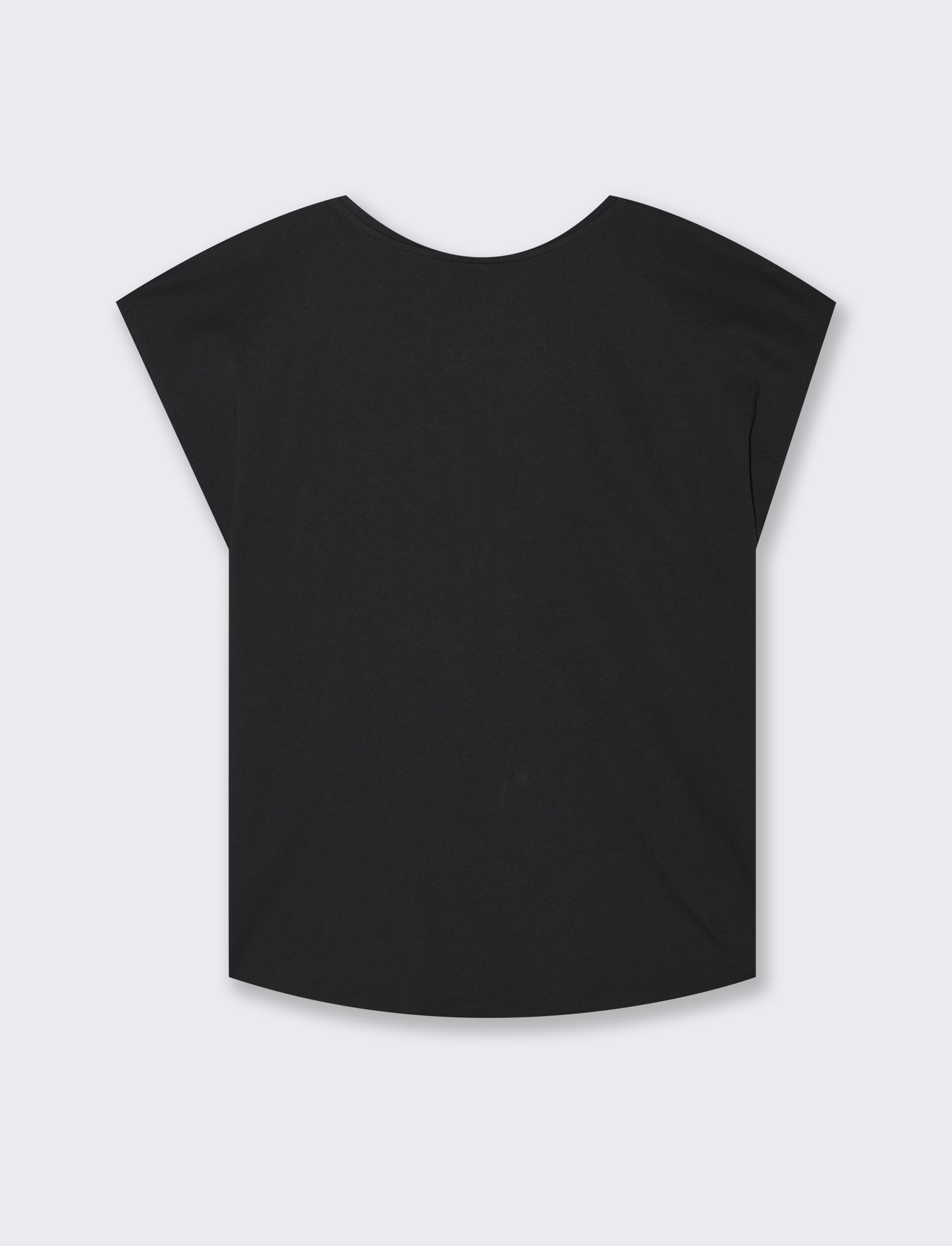 T-shirt con stampa da donna - Nero