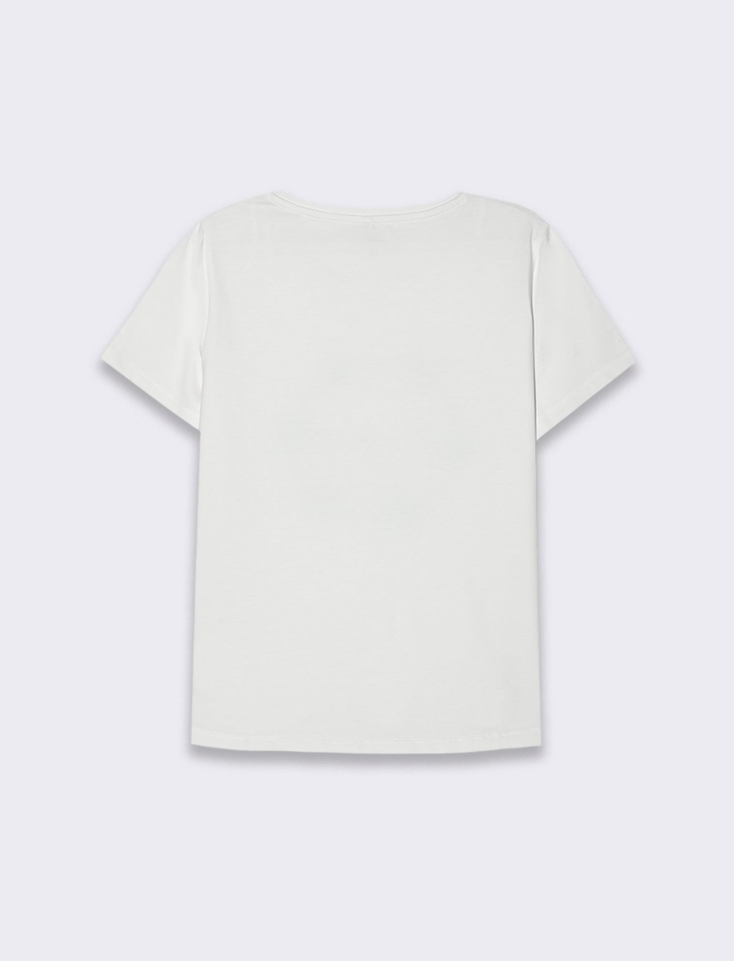 T-shirt con stampa e applicazioni da donna - var 1