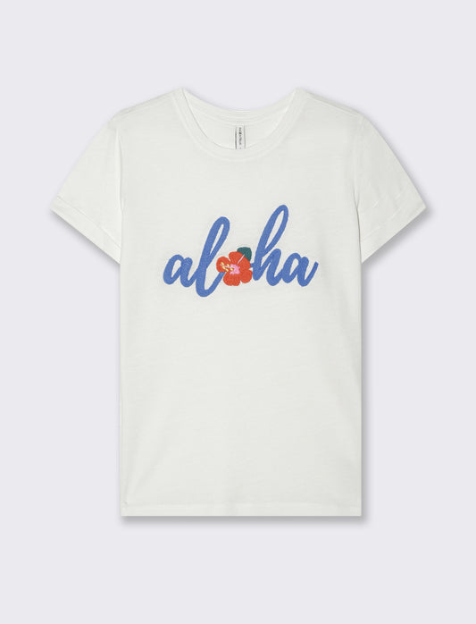 Woman's printed graphic t-shirt for casual wear - 