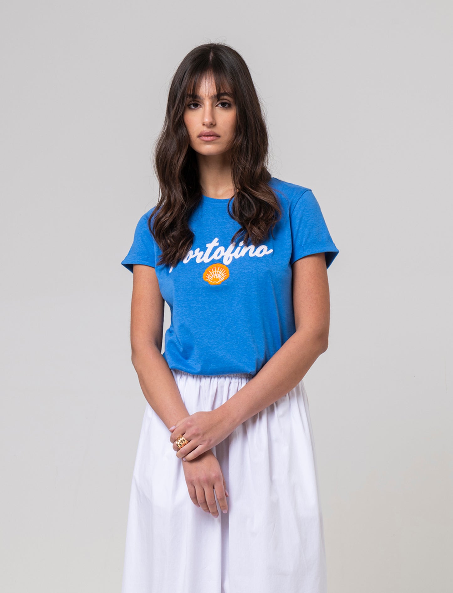 T-shirt con stampa da donna - var 3