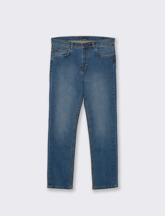 Jeans chino regular fit da uomo - Denim