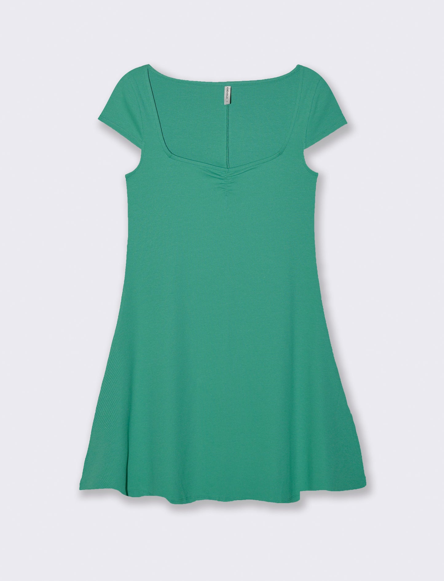 Vestito corto da donna - Verde smeraldo