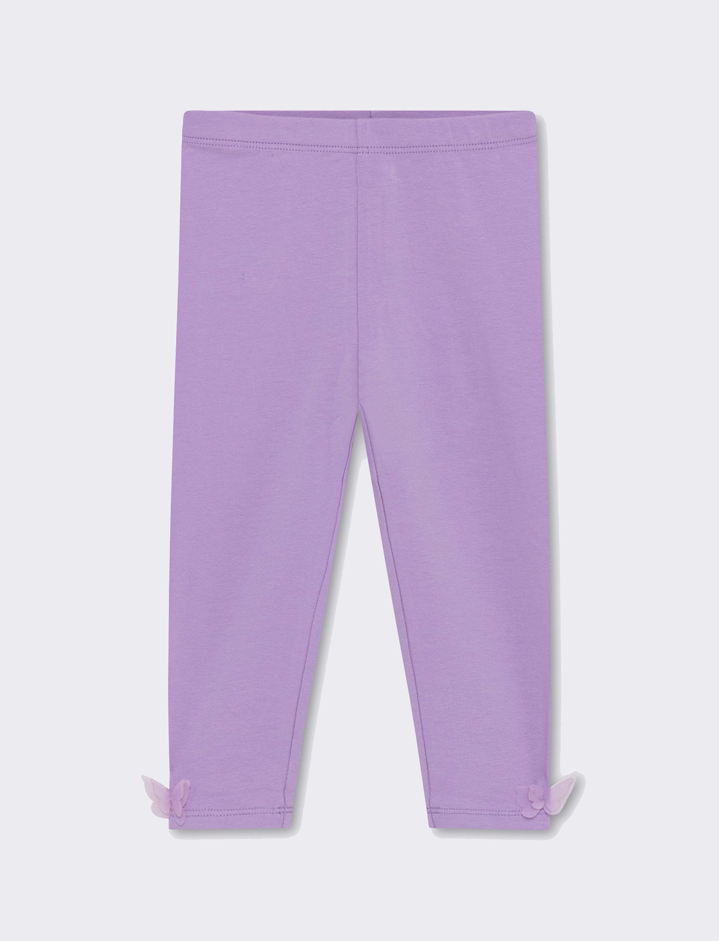 Leggings con applicazione da neonata - Lilla