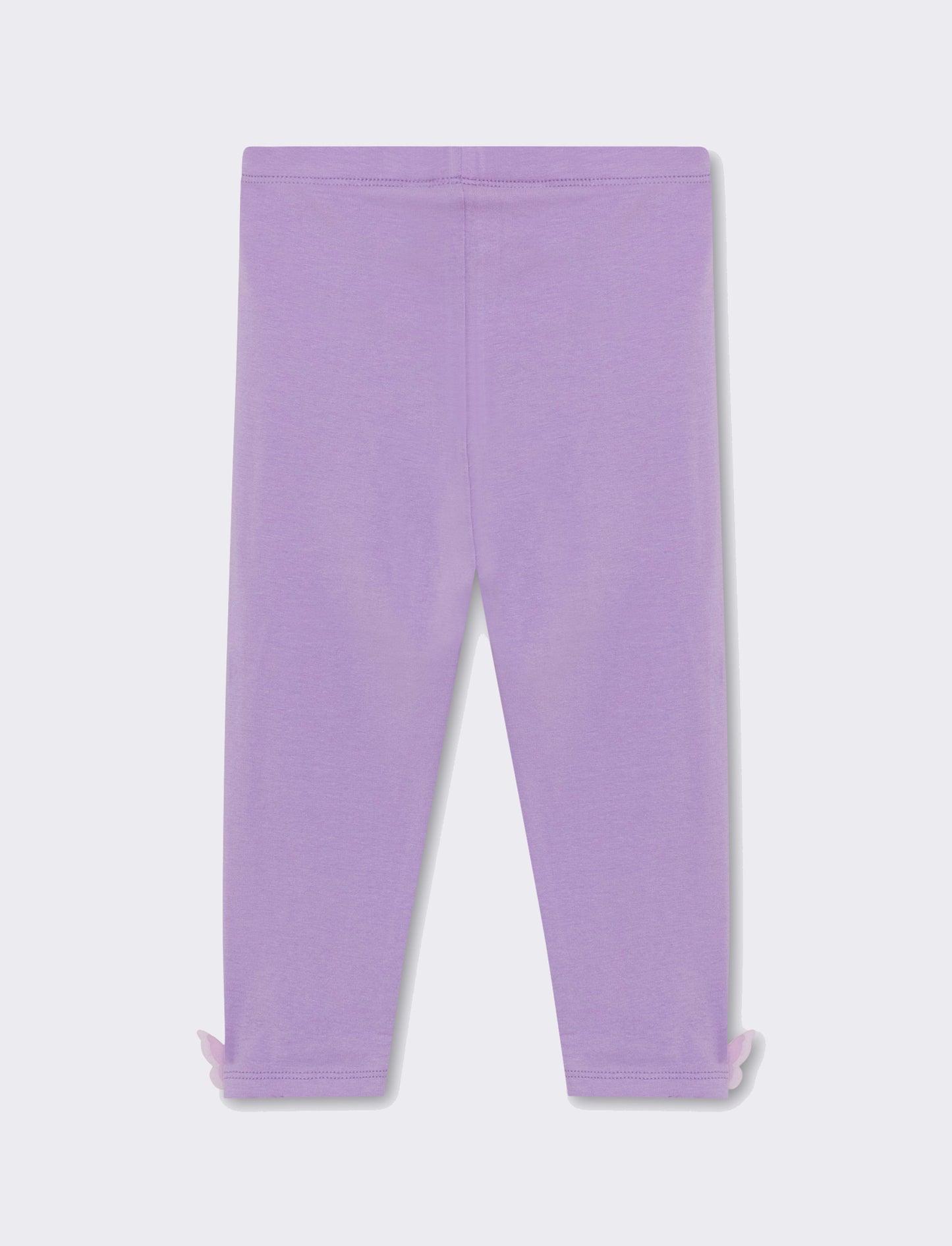 Leggings con applicazione da neonata - Lilla