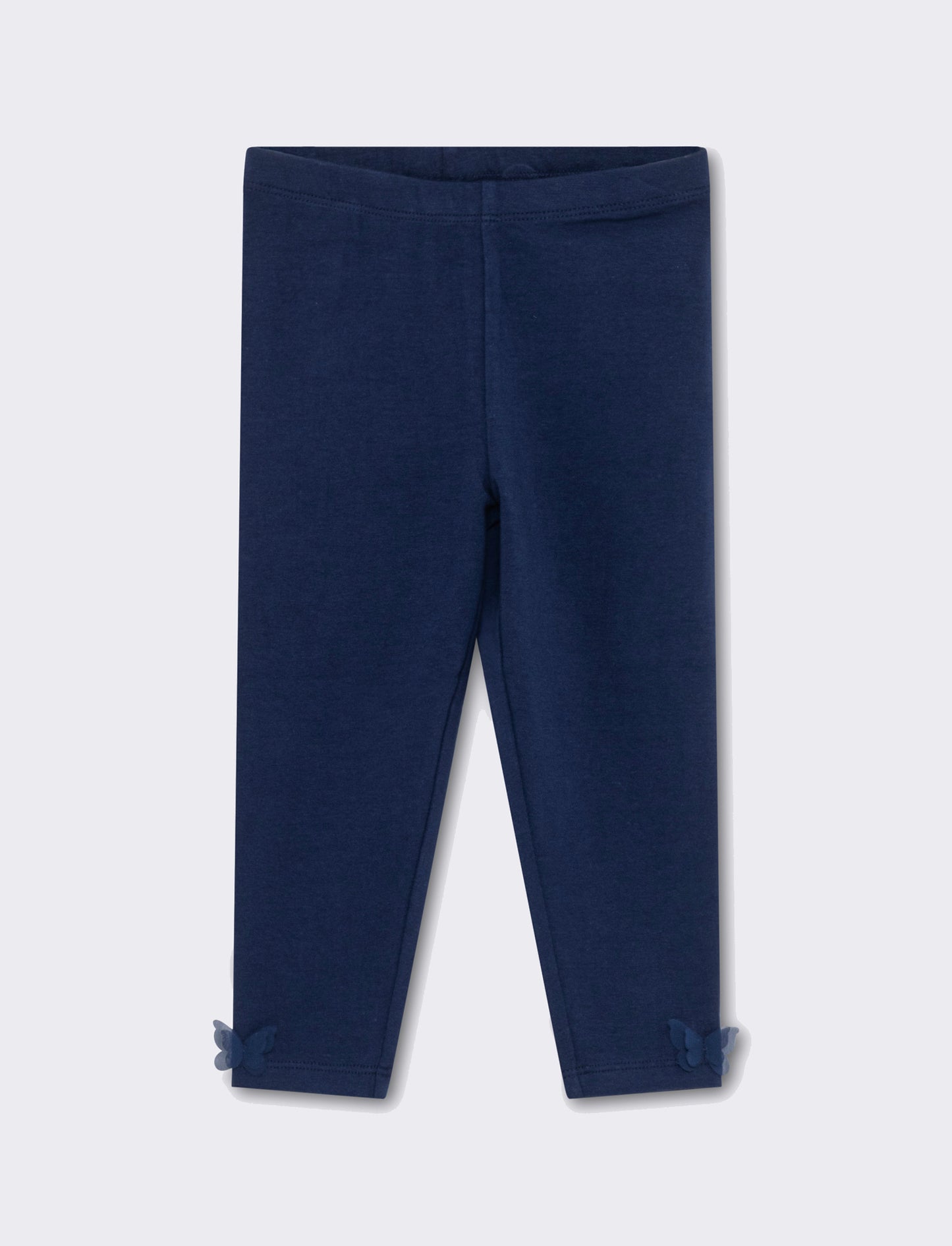 Leggings con applicazione da neonata - Blu