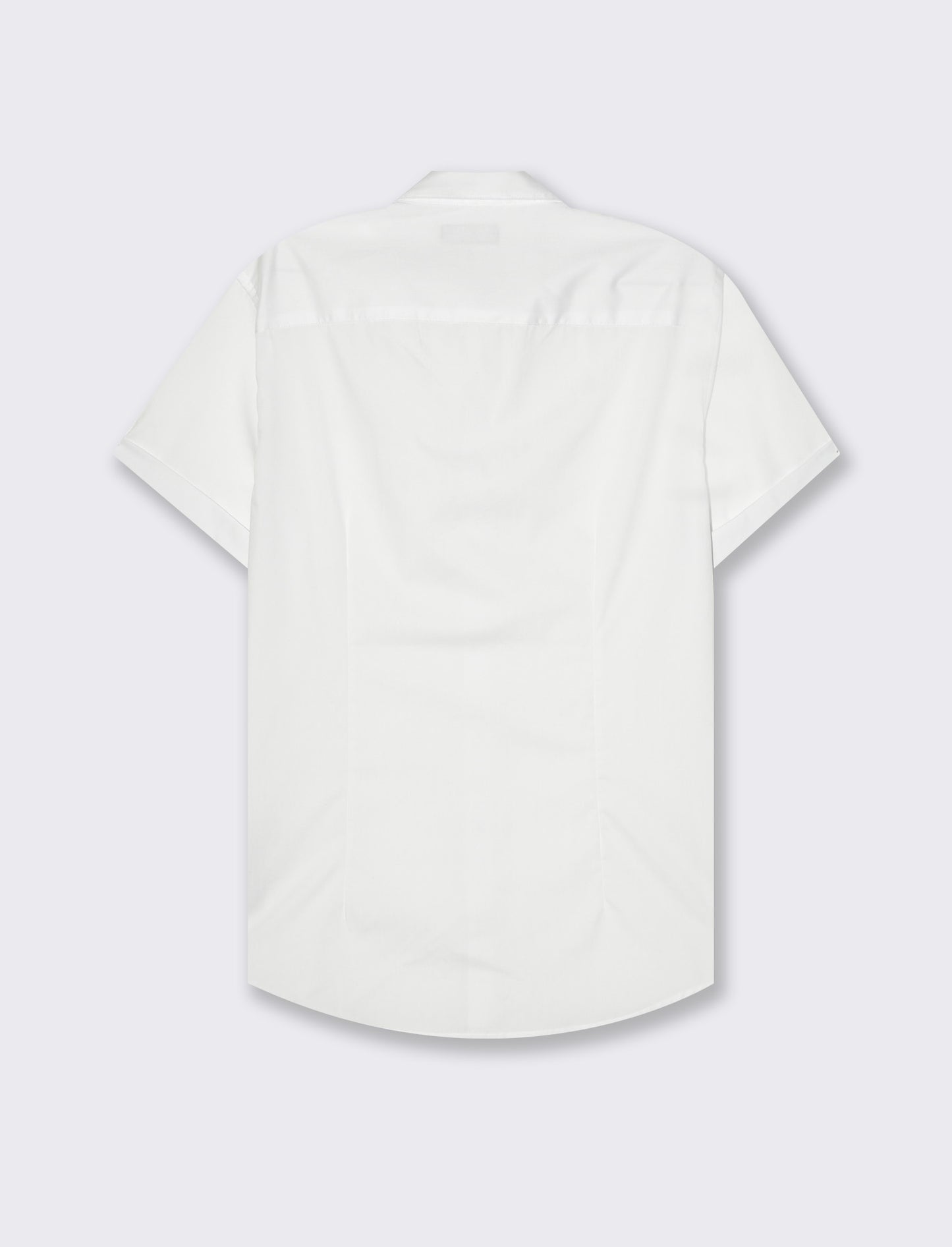 Camicia basic regular fit easy iron da uomo - Bianco