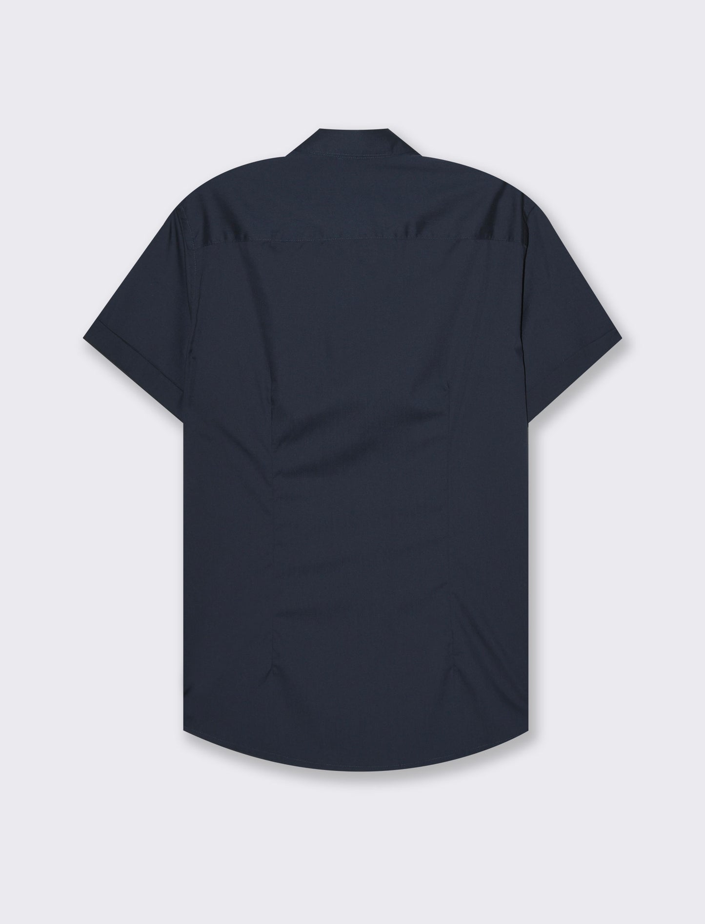 Man's basic regular fit easy iron shirt - Blue