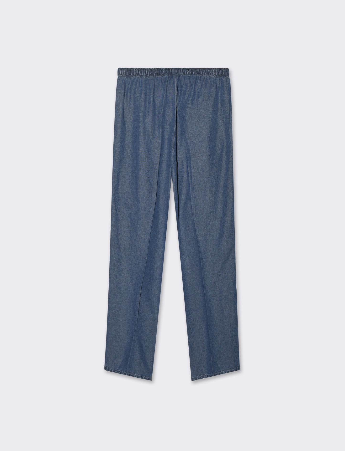 Pantalone con coulisse da donna - DENIM SCURO