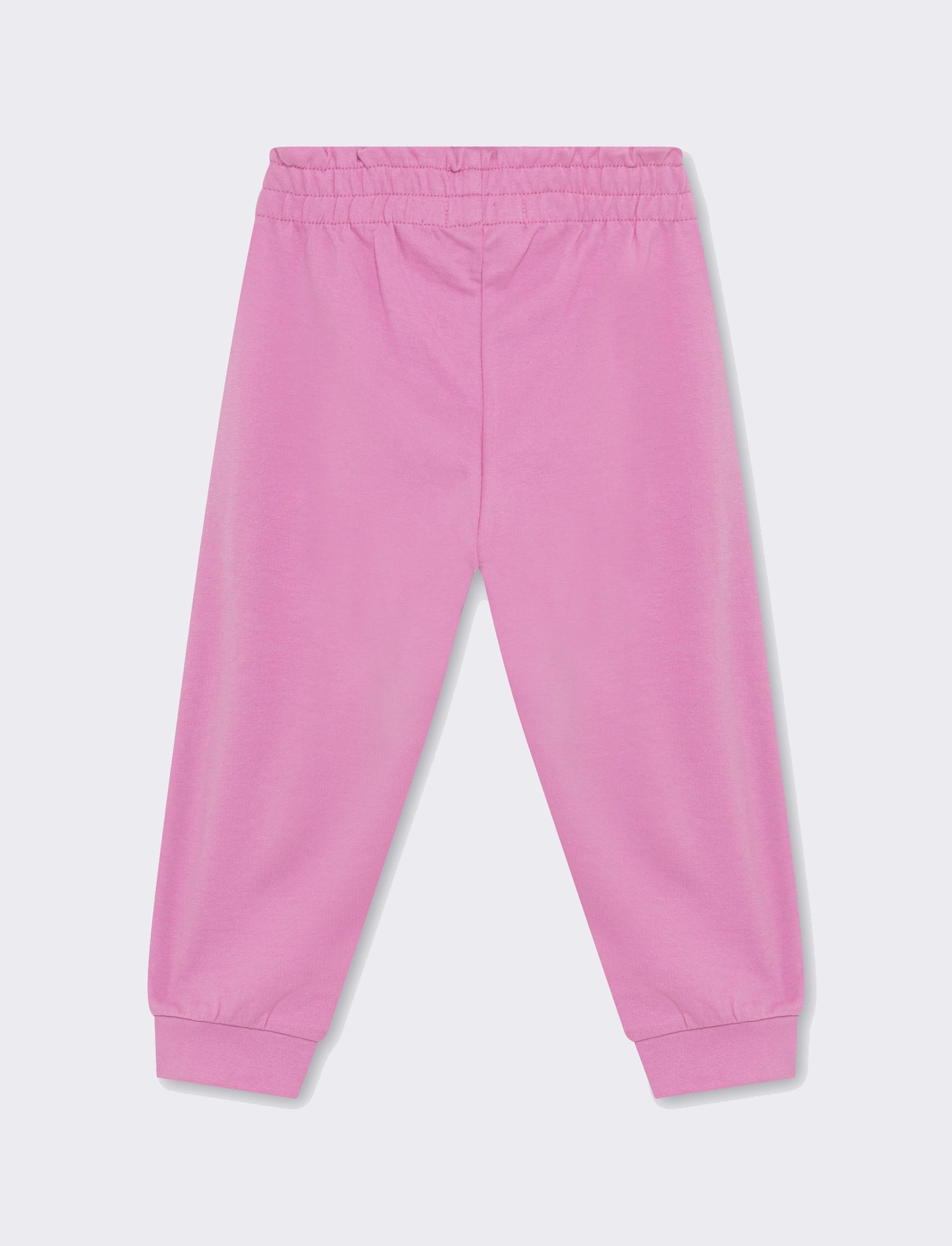 Jogger con fiocco da neonata - Rosa