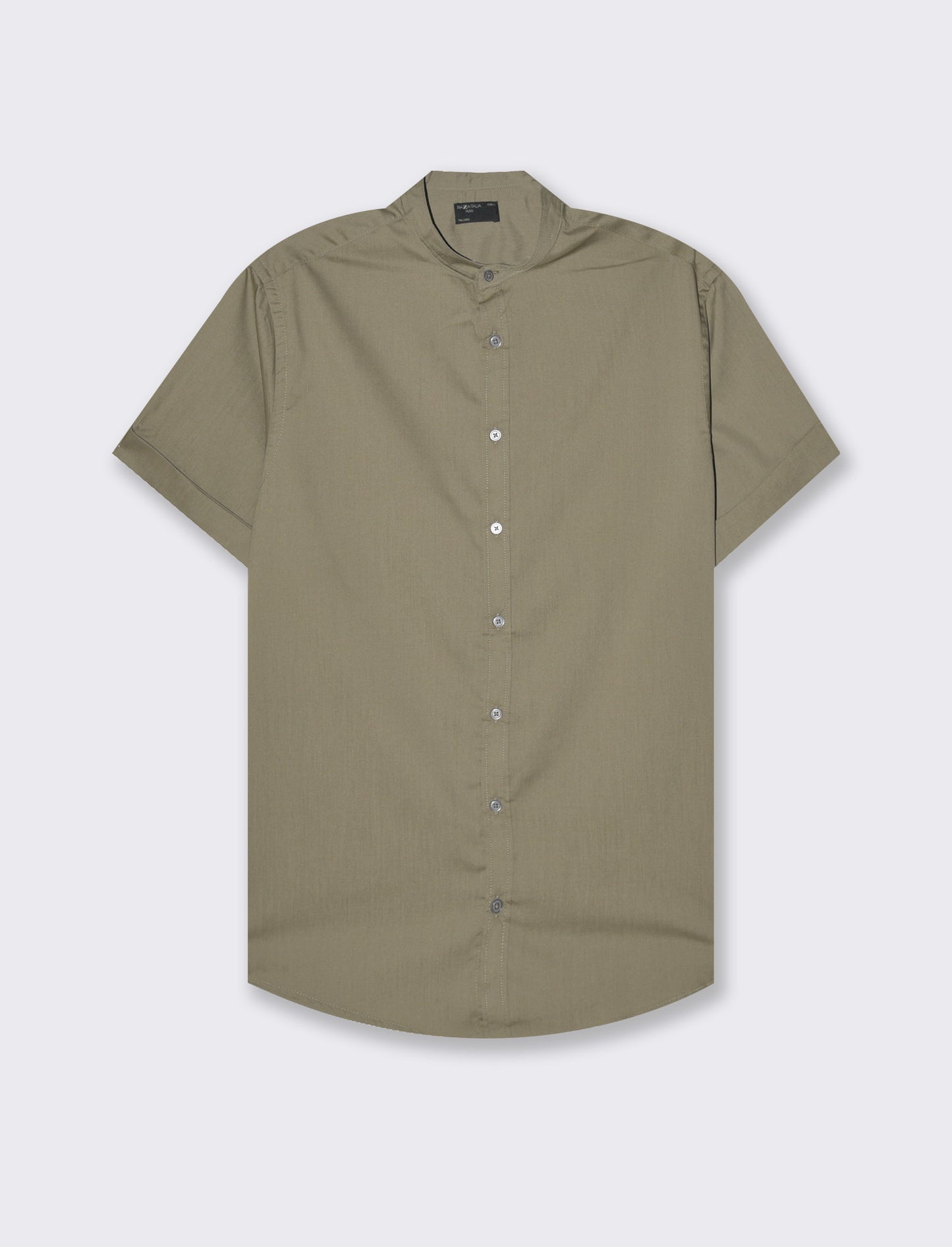Camicia basic regular fit easy iron da uomo - Grigio fango