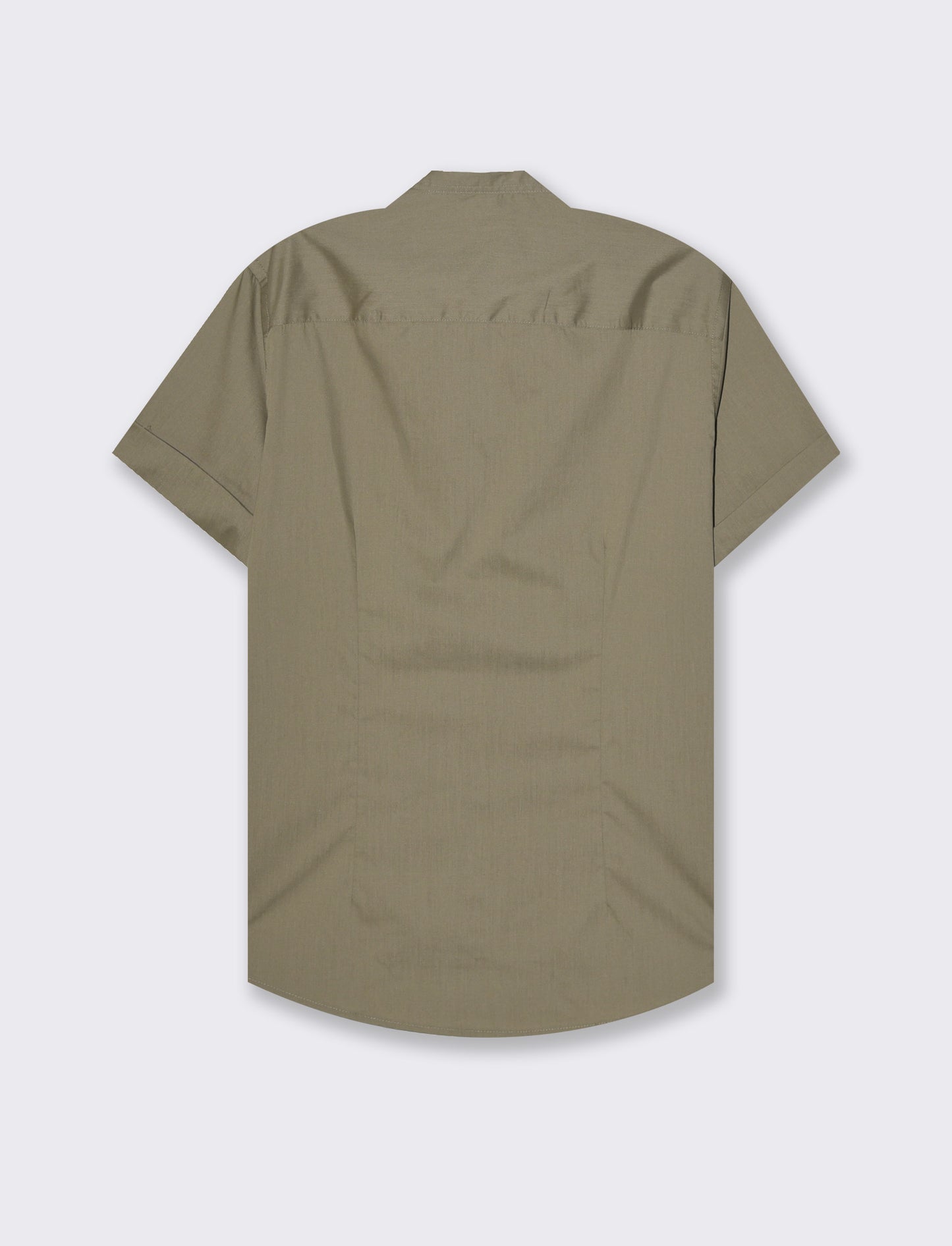 Camicia basic regular fit easy iron da uomo - Grigio fango