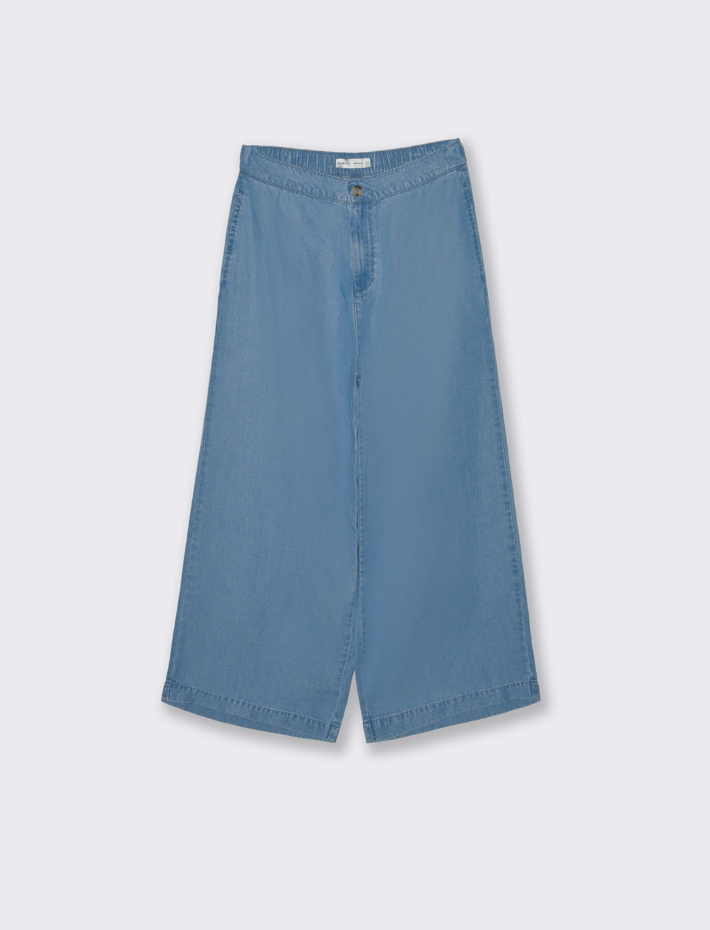 Woman's wide leg trousers - Blue