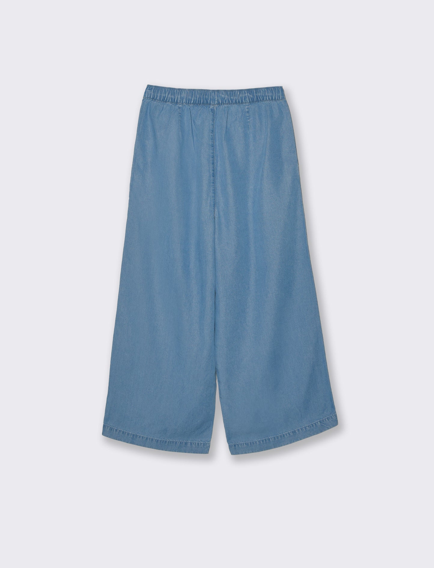 Woman's wide leg trousers - Blue