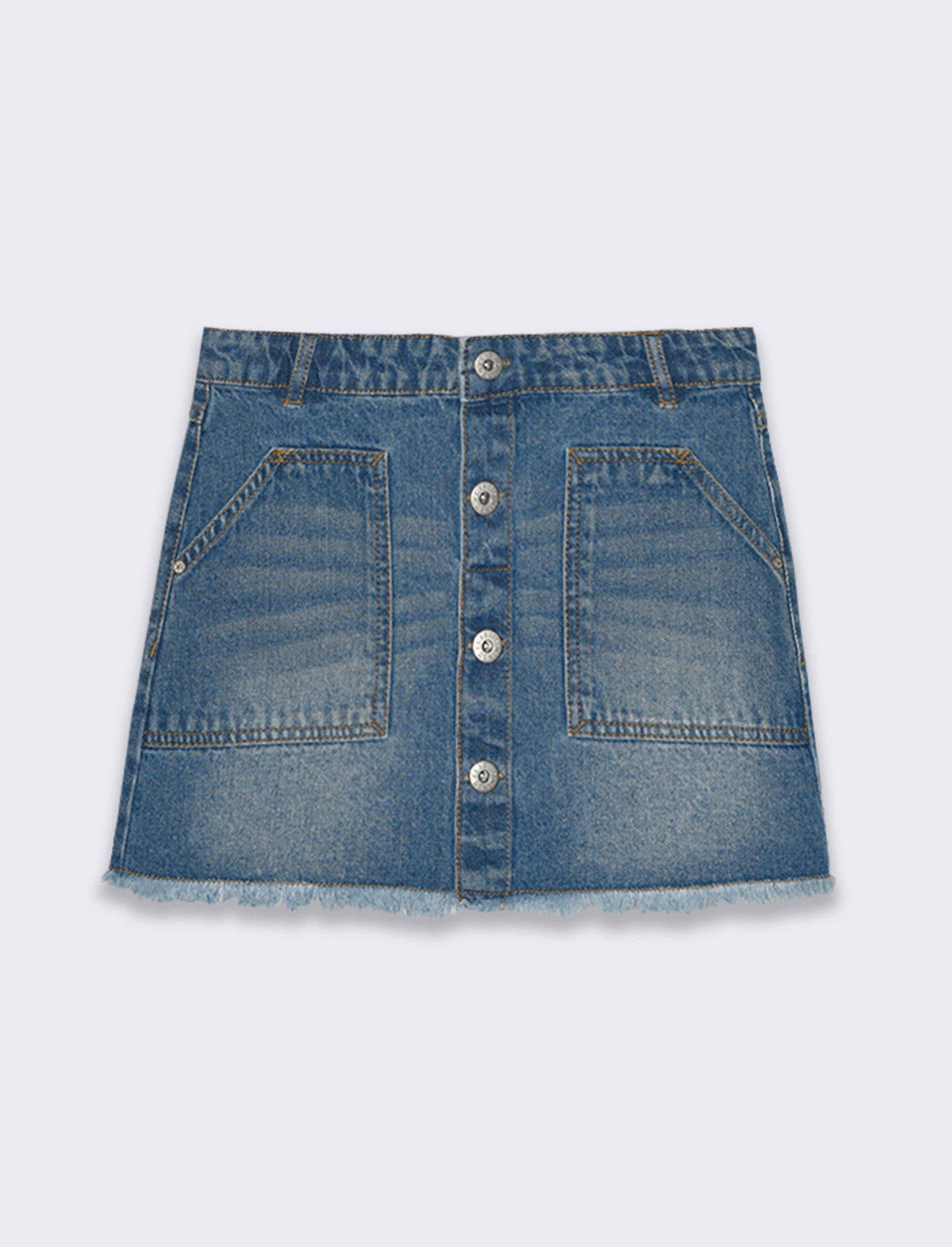 Minigonna in jeans da bambina - Denim