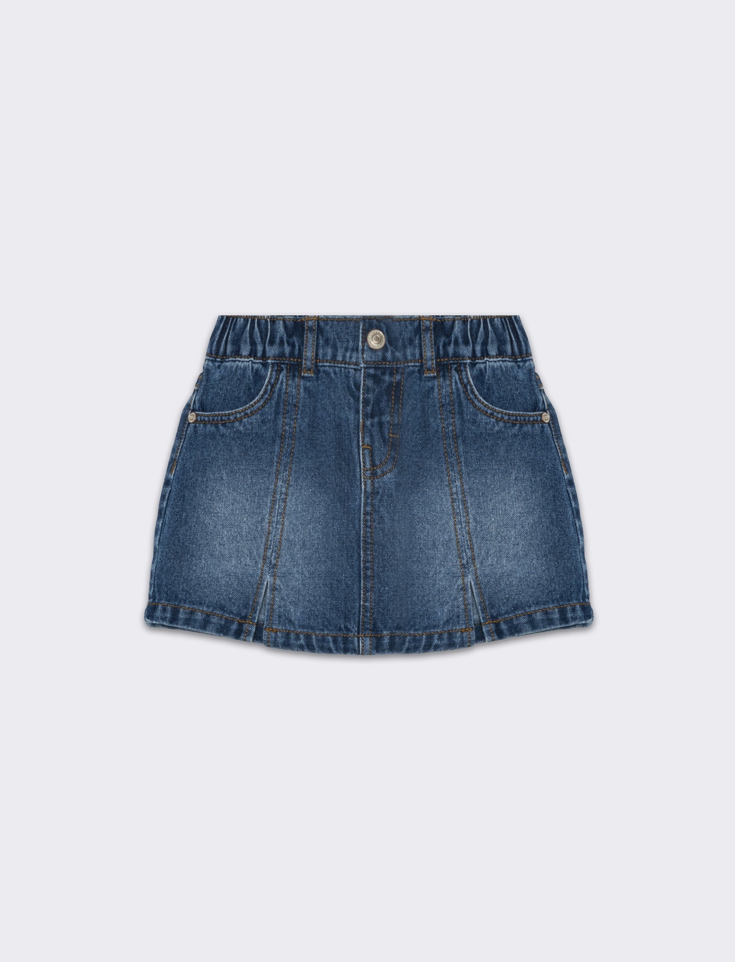 Monigonna in denim da neonata - Denim
