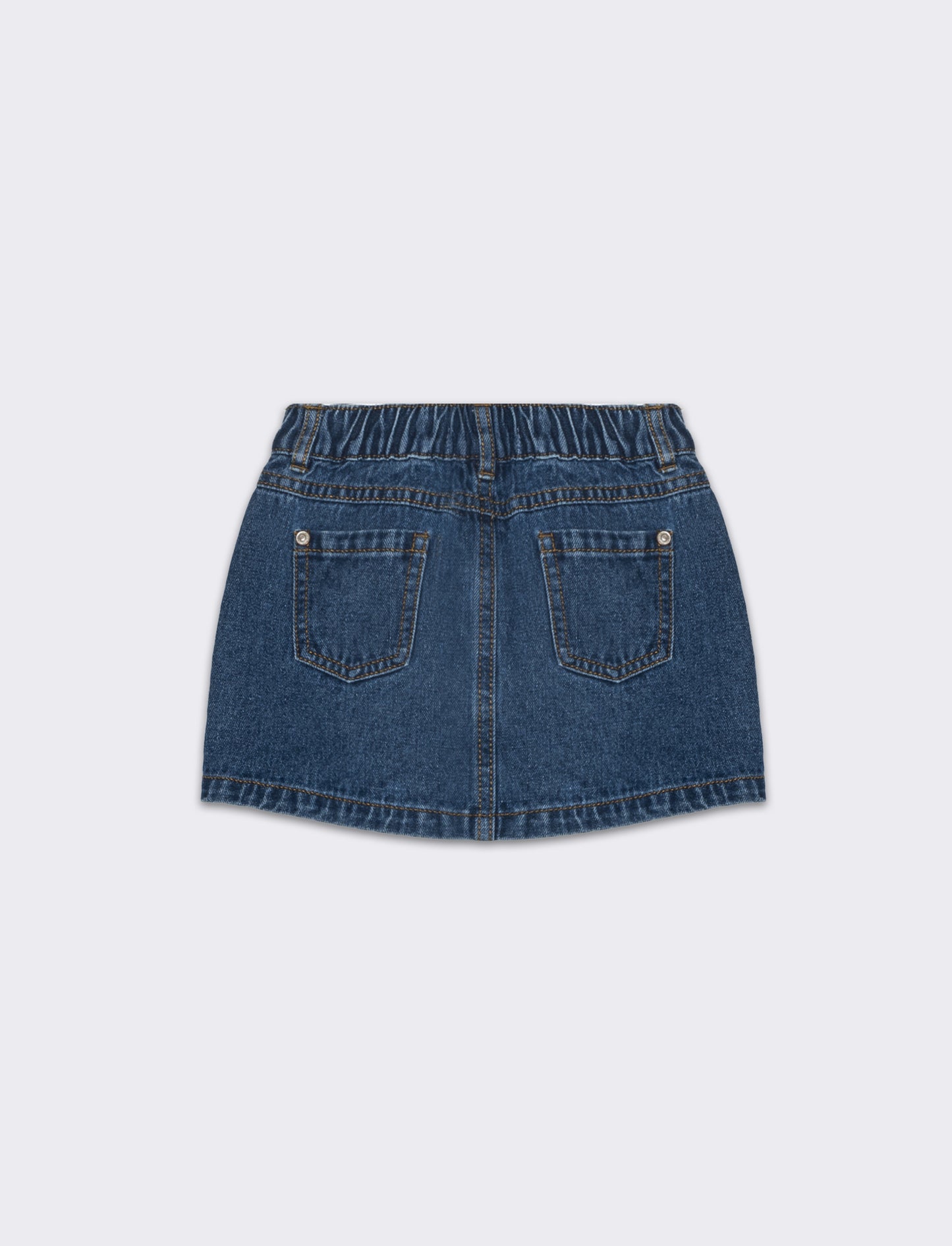 Monigonna in denim da neonata - Denim