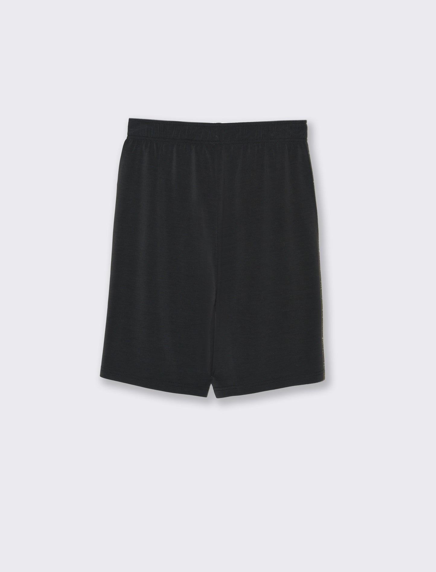 Bermuda con coulisse da donna - Nero