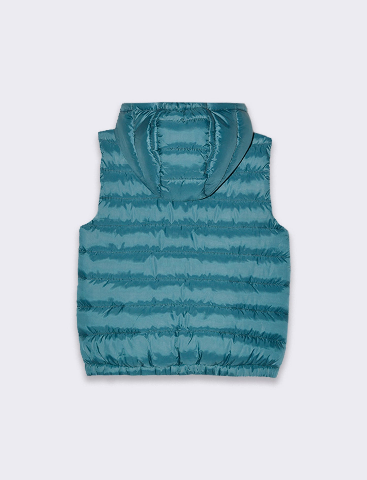 Gilet trapuntato leggero da bambino - Verde Ottanio