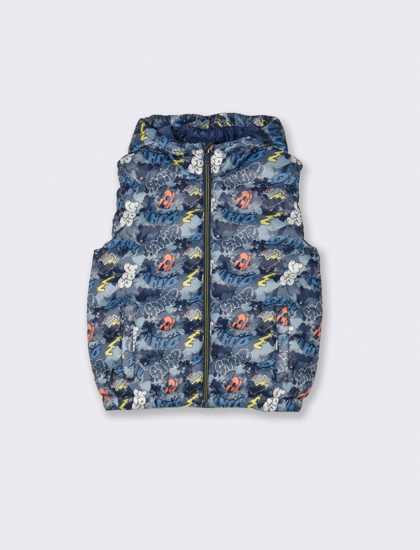 Gilet trapuntato leggero da bambino - Fantasia