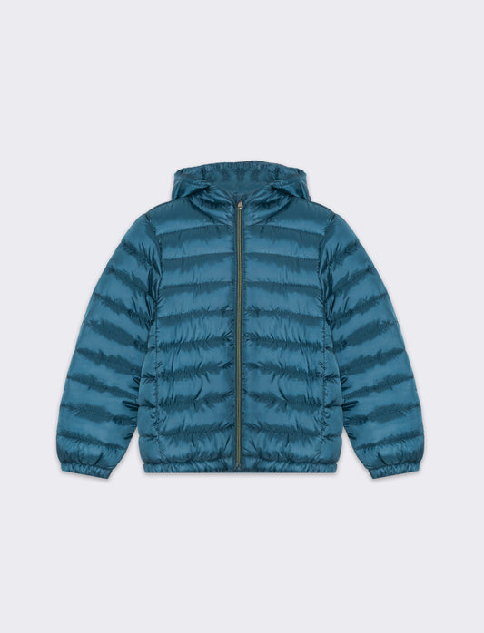 Piumino leggero da bambino - Verde Ottanio
