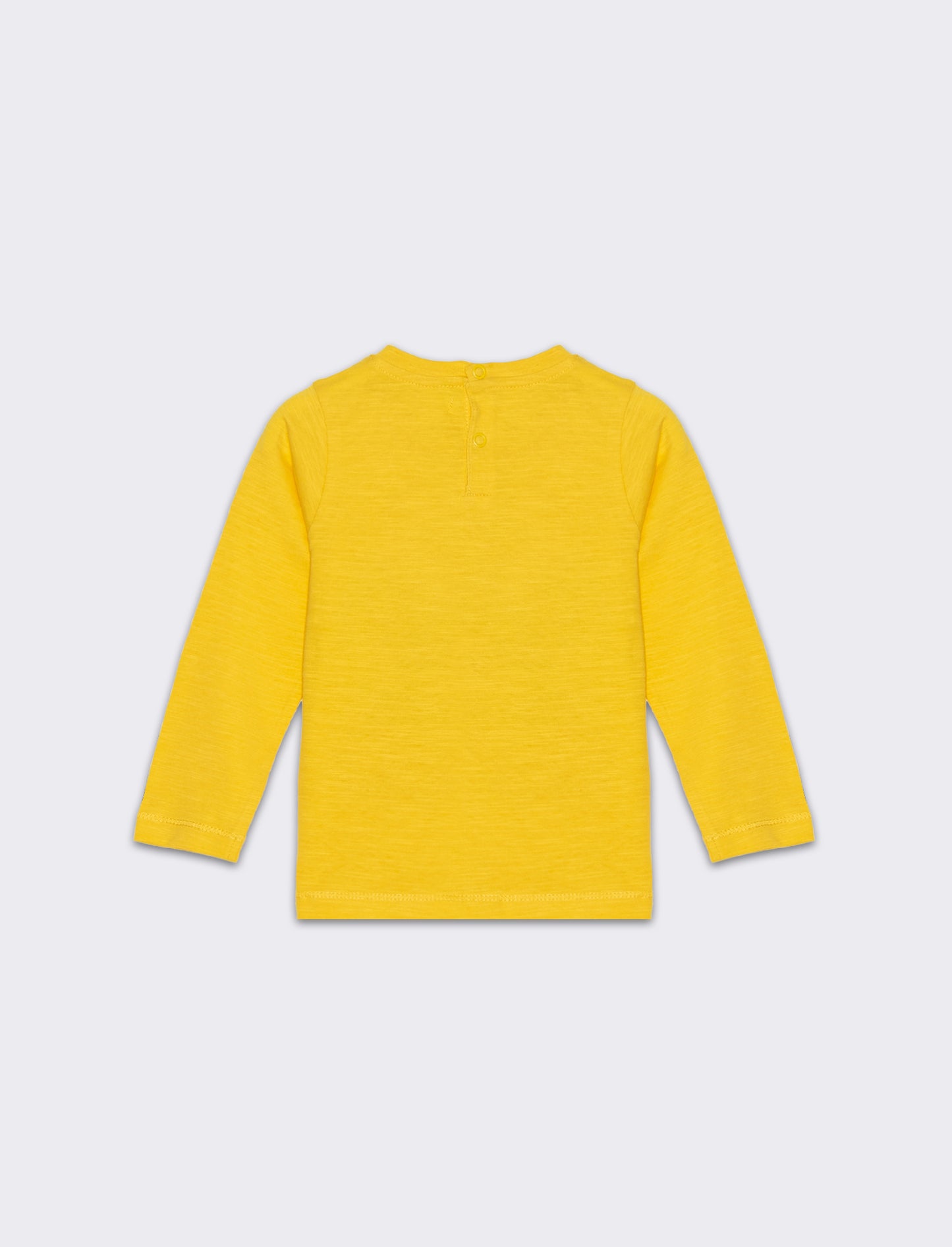 T-shirt girocollo stampata da neonato - Giallo