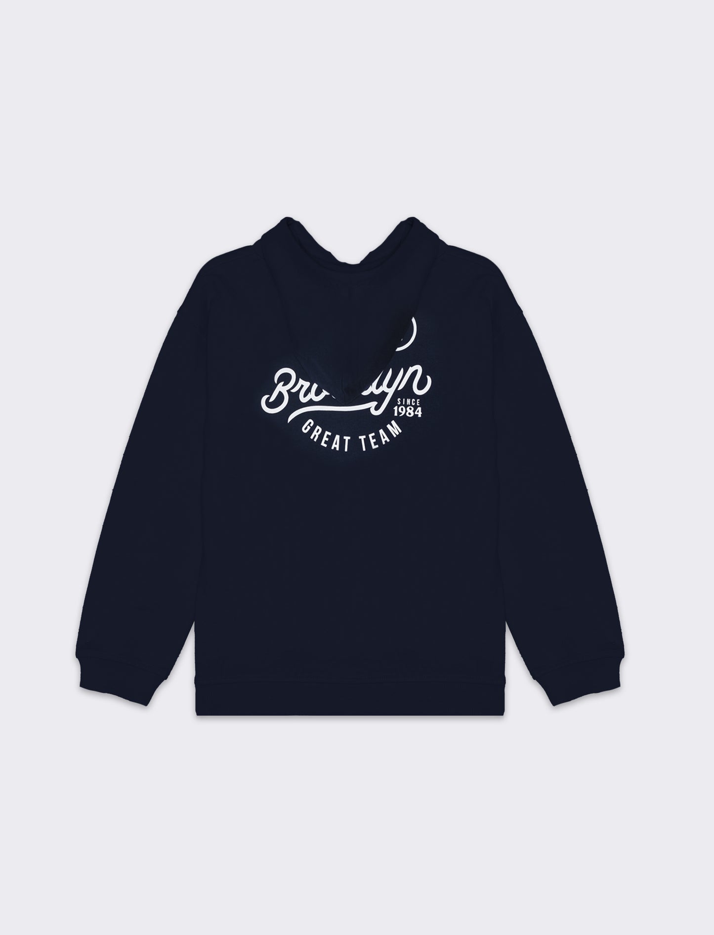 Felpa con cappuccio e stampa da bambino - Blu