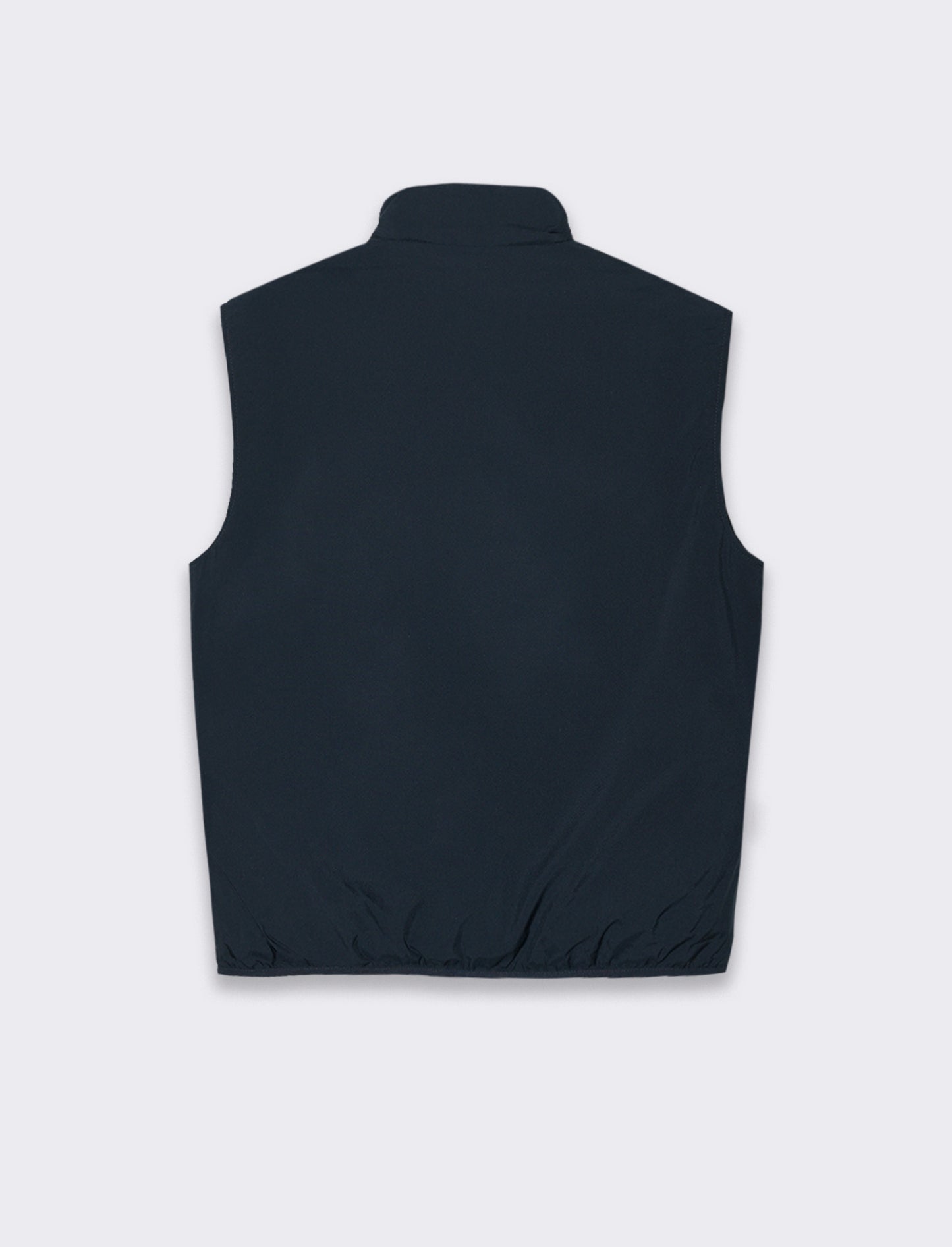 Man's basic sleeveless jacket - Blue