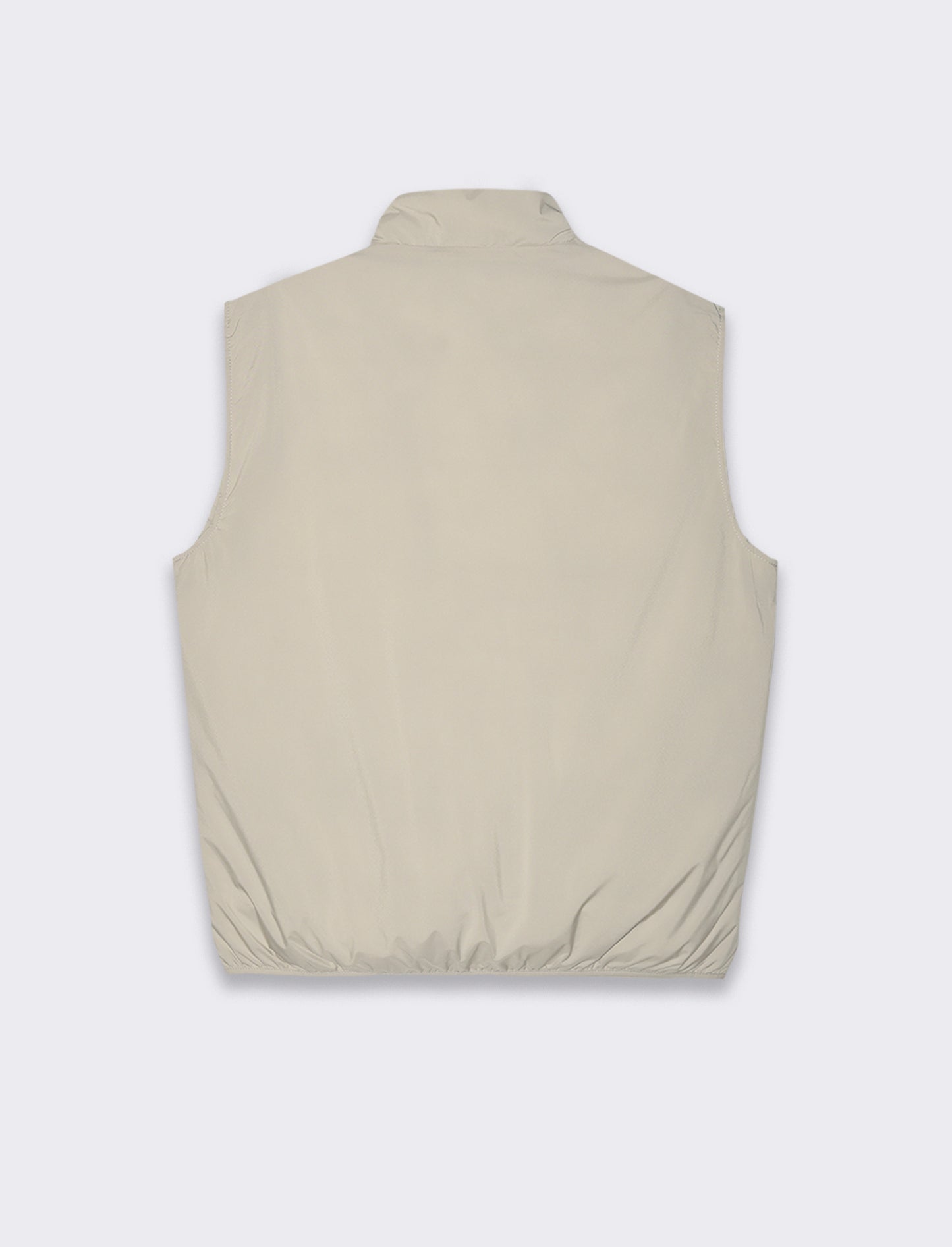 Giubbotto basic smanicato da uomo - Grigio ghiaccio