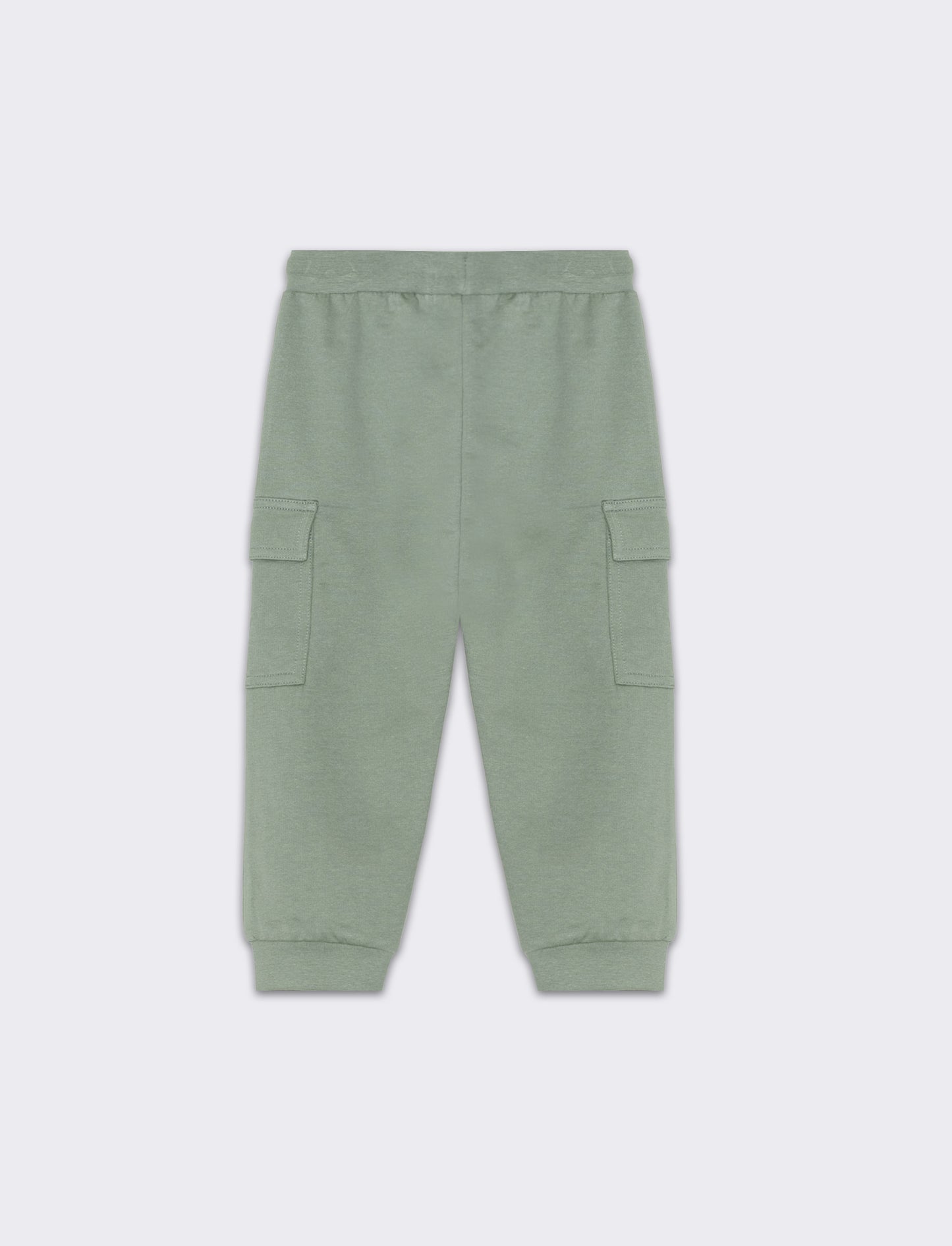 Jogger in felpa da neonato - Verde salvia