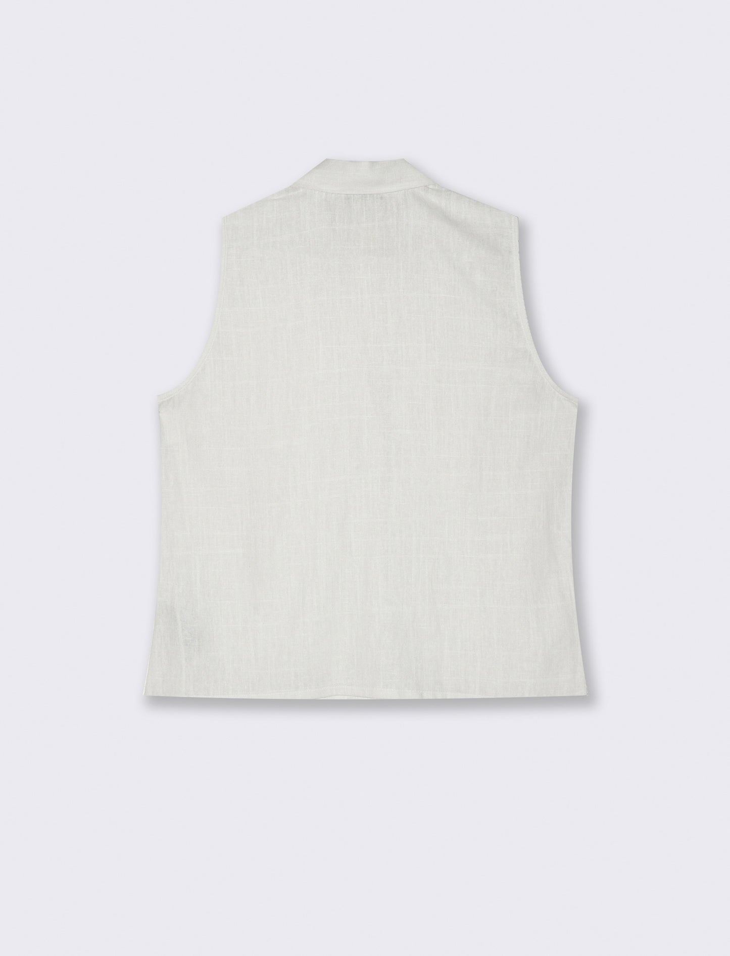 Camicia giromanica da donna - Bianco