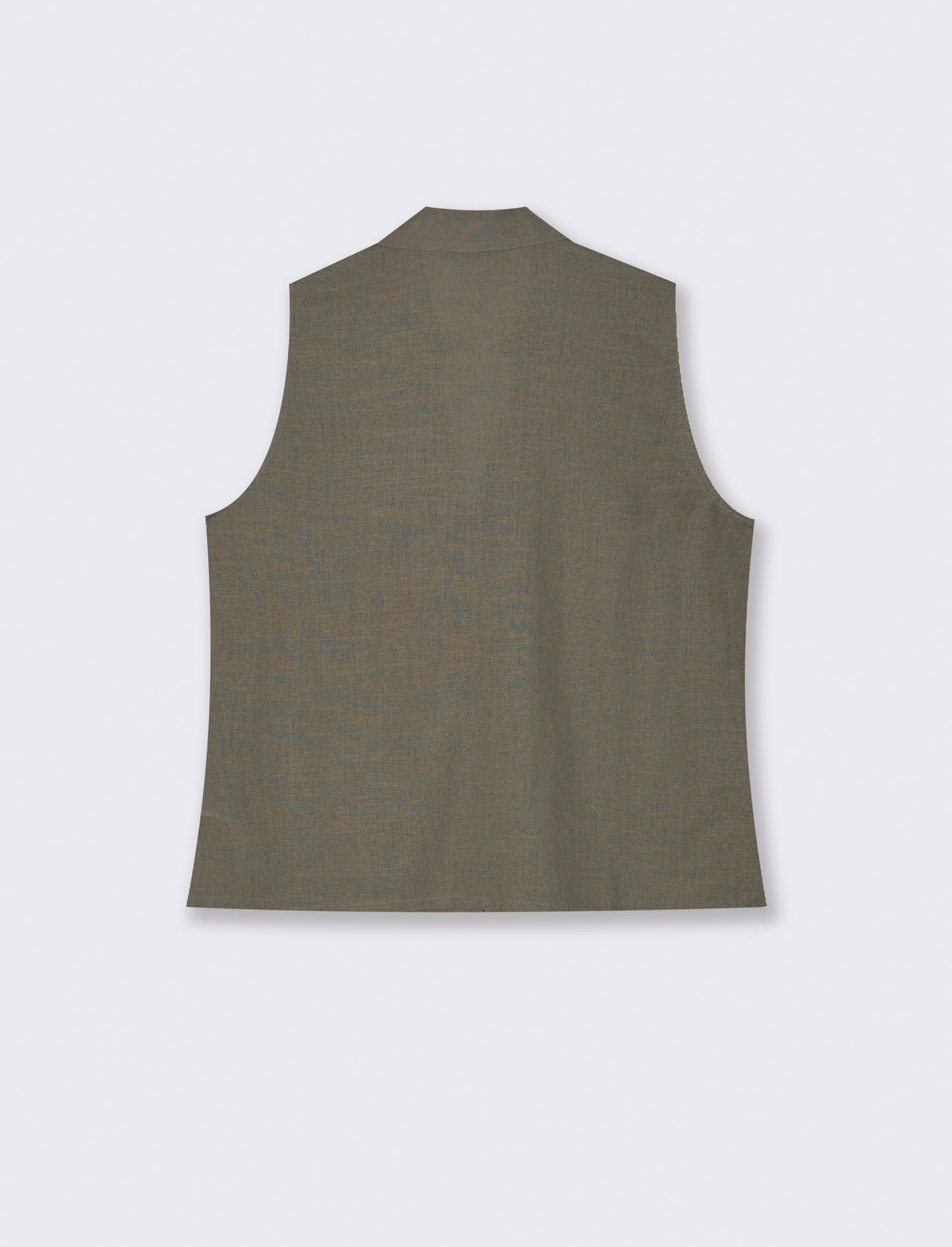Camicia giromanica da donna - Verde salvia