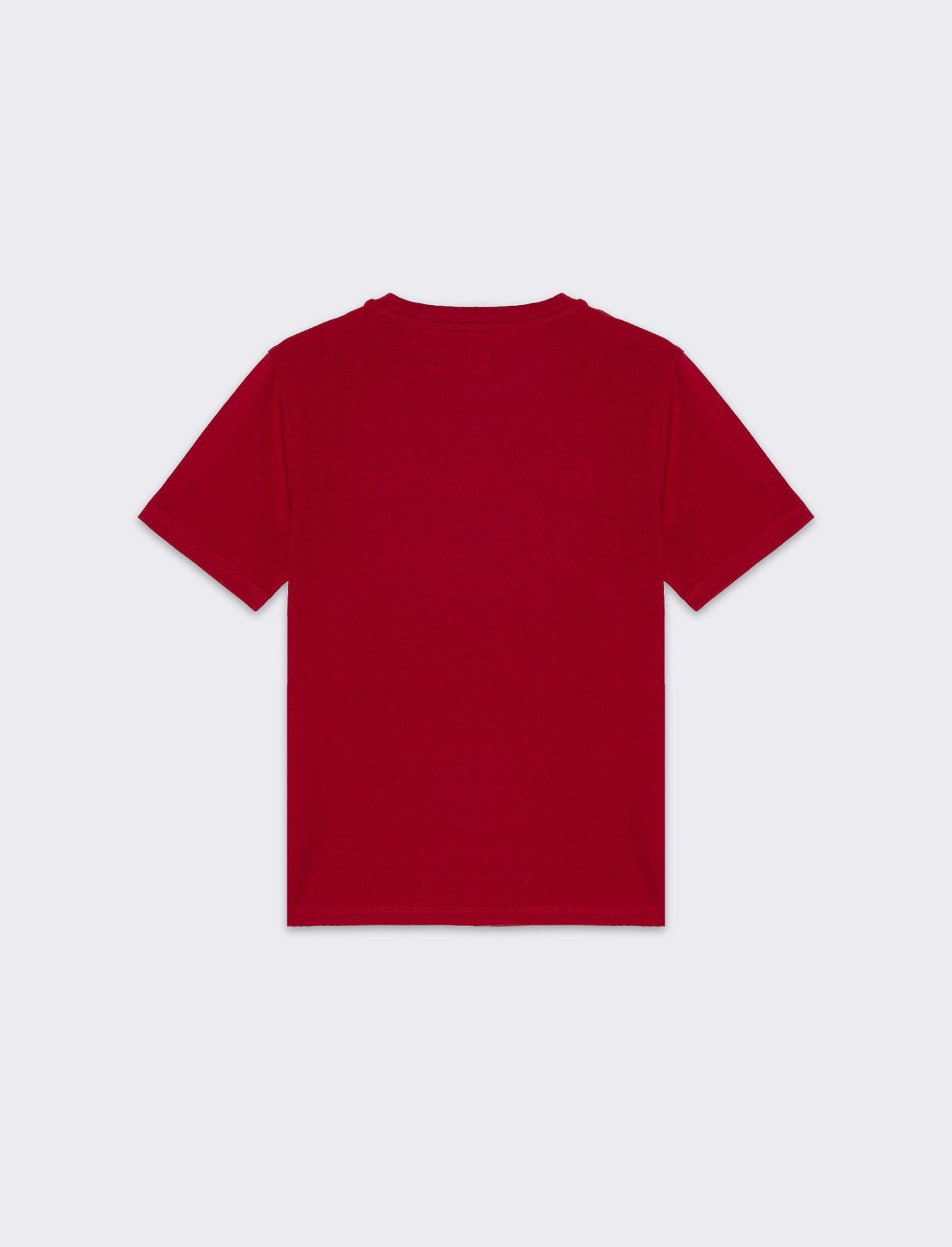 T-shirt basica mezza manica da bambino - Rosso