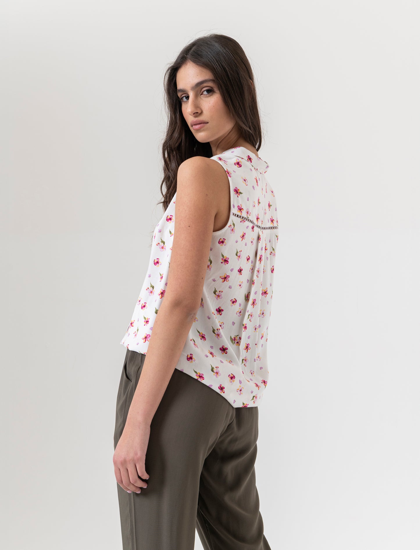 Camicia giro manica da donna - var 1