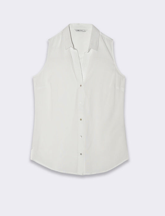 Woman's short sleeve shirt - White