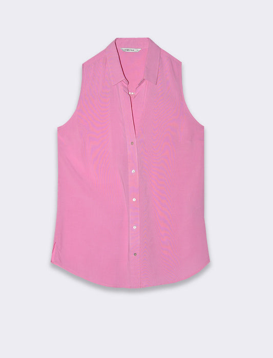 Woman's short sleeve shirt - Pink