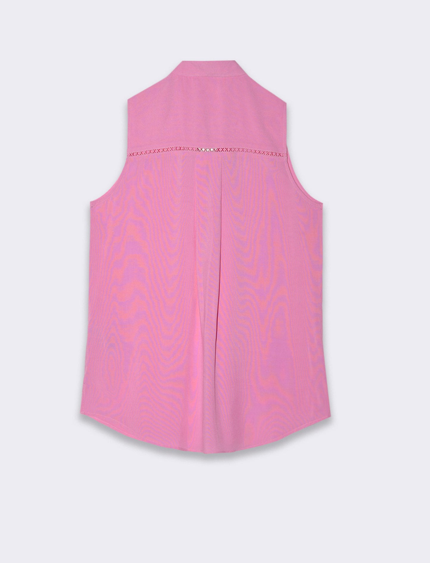 Camicia giro manica da donna - Rosa