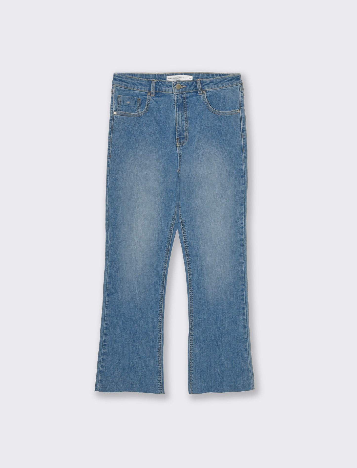 Woman's basic ankle jeans for everyday wear - Blue