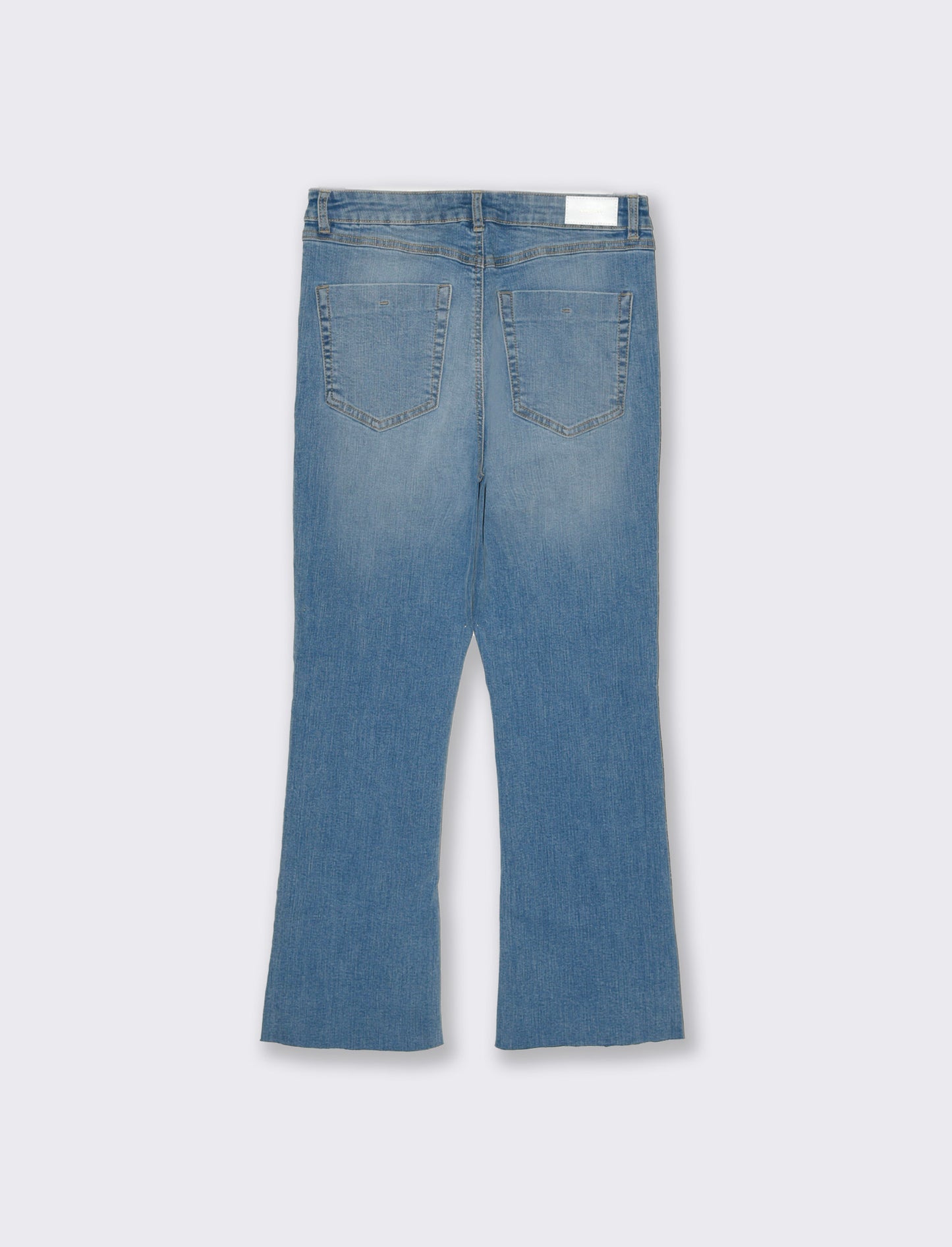 Woman's basic ankle jeans for everyday wear - Blue