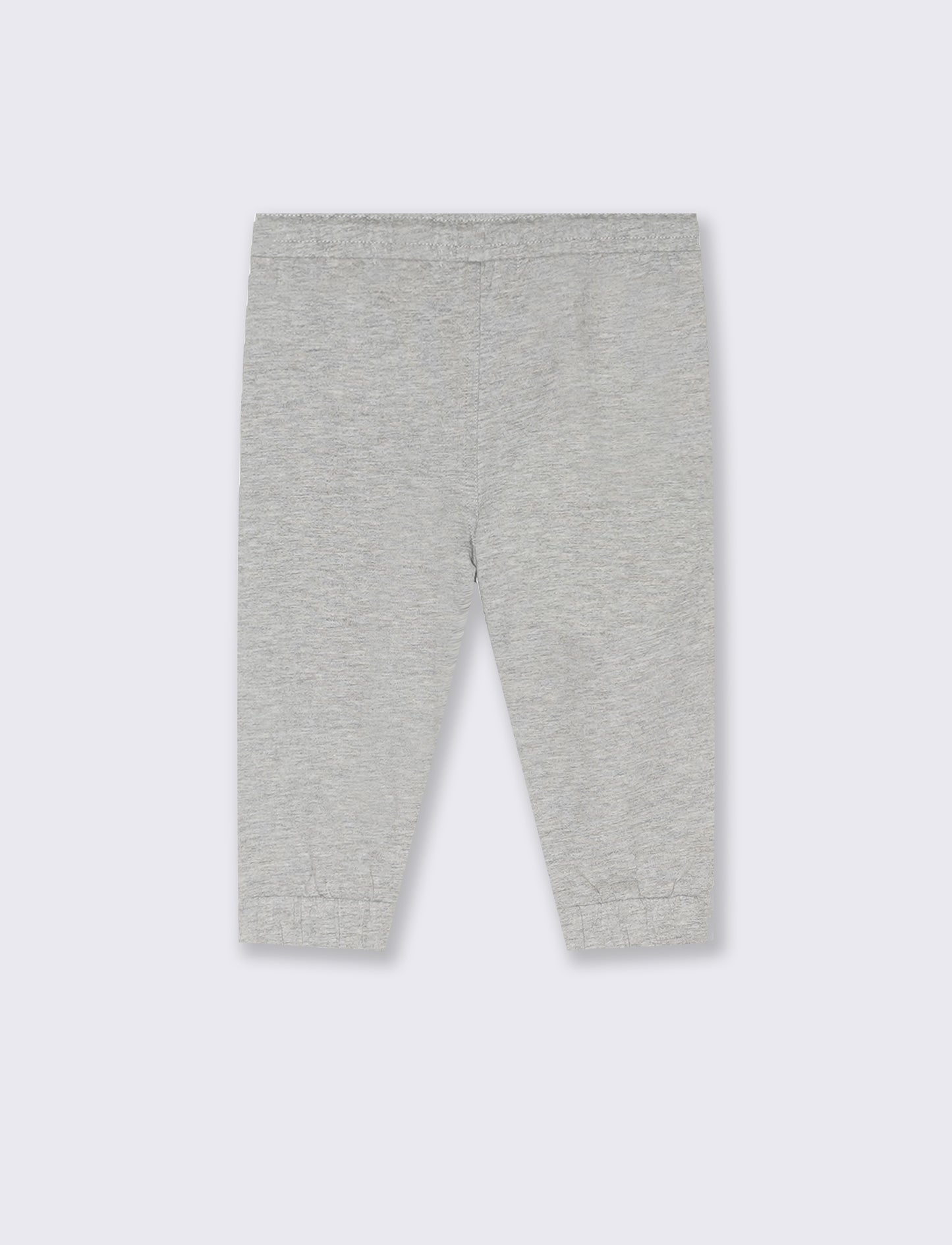Pantalone in felpa modello Jogger da neonato - Grigio mel.