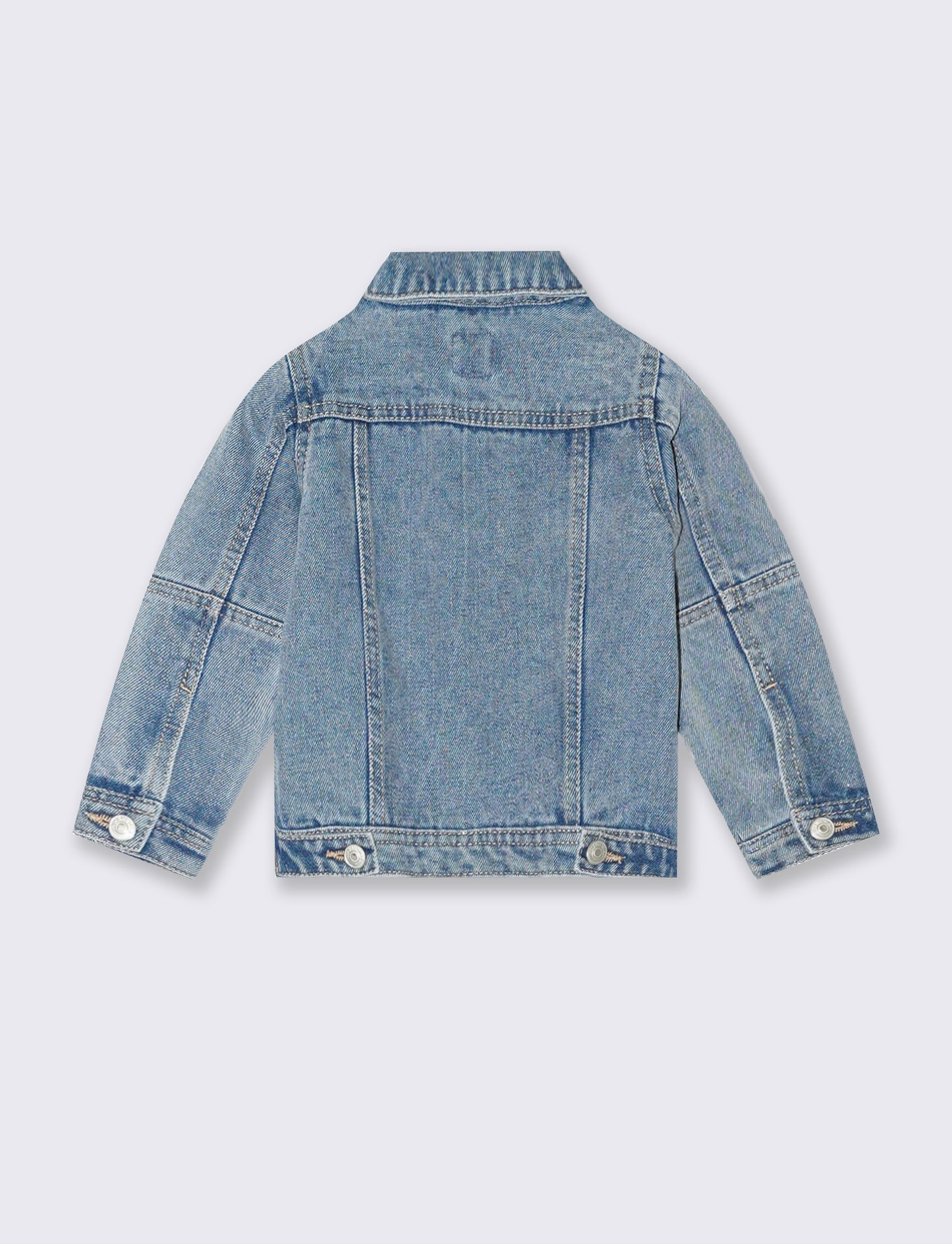 Giubbotto di jeans basico da neonato - Denim